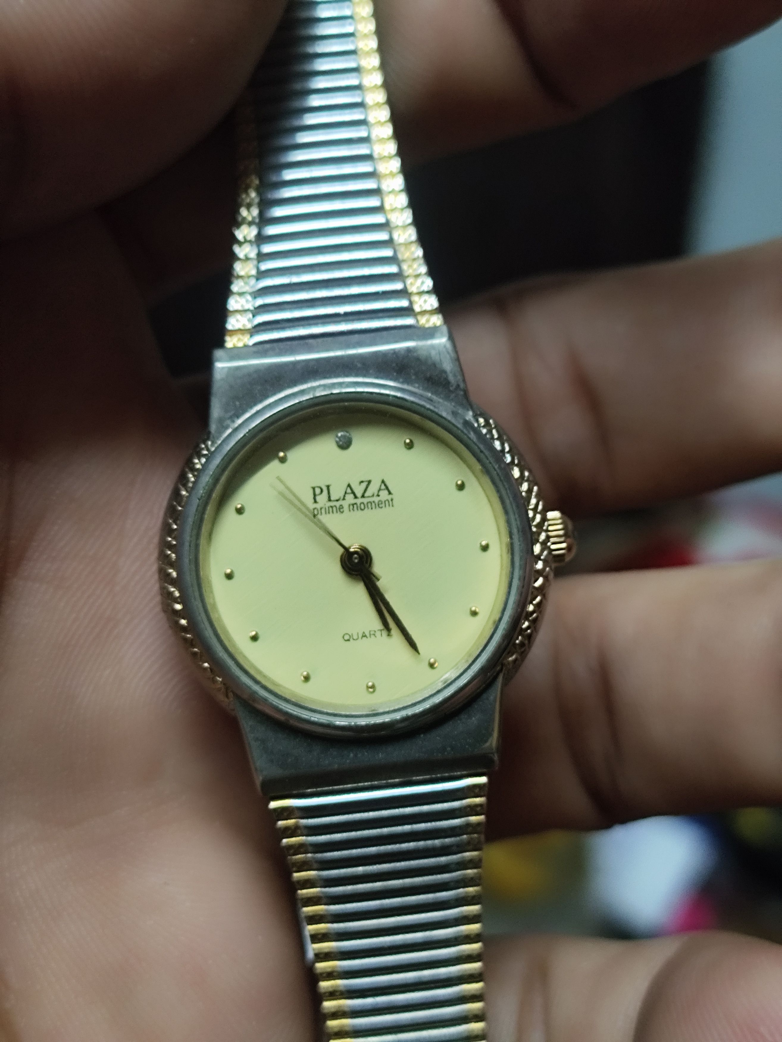 Japanese Brand × Vintage Vintage Plaza Prime Moment Quartz Watch JAPAN Old Design Size ONE SIZE - 2 Thumbnail