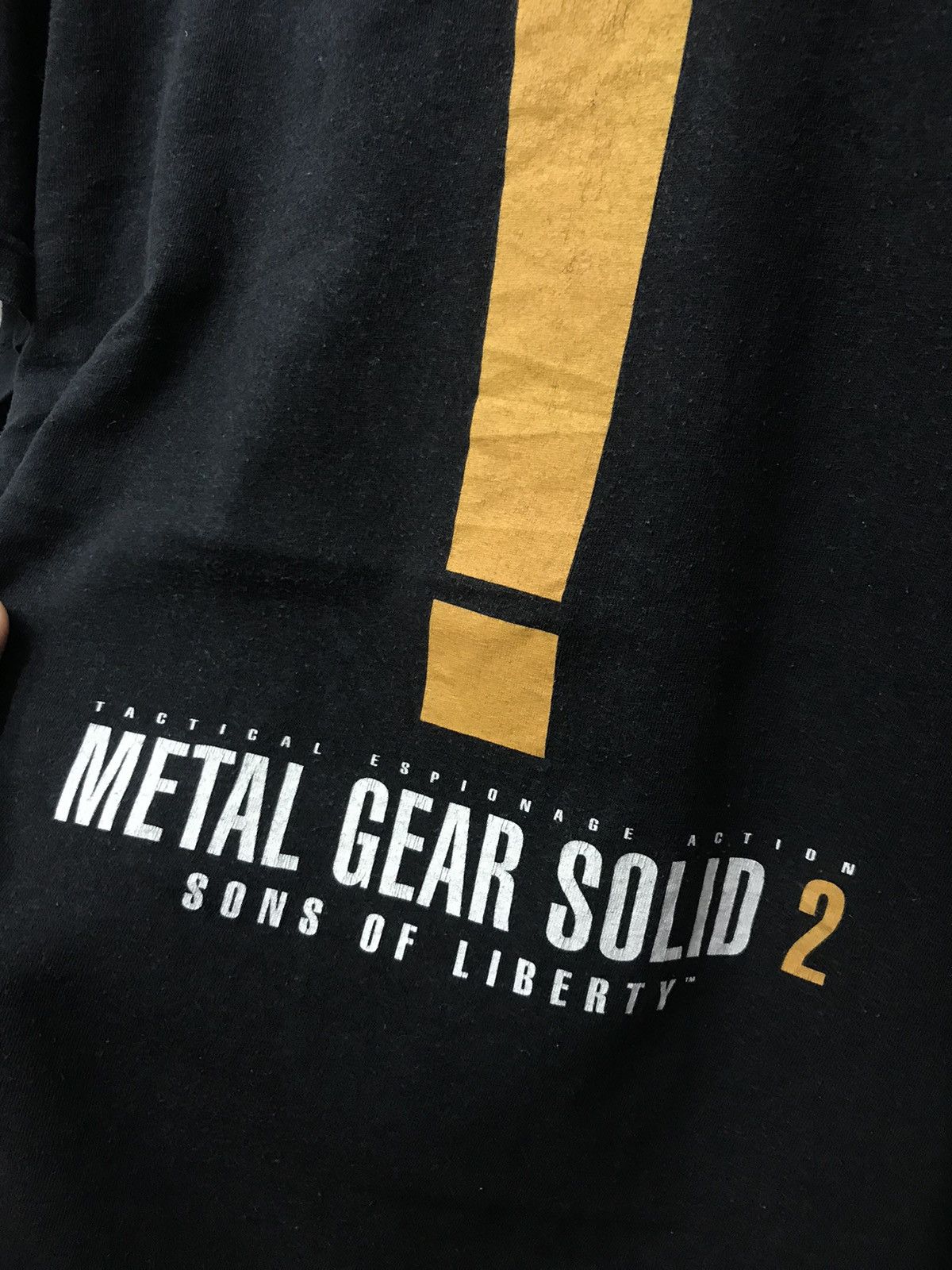 Anime × Playstation × Vintage Vintage Metal Gear Solid 2 Son Of Liberty Promo Tee Size US L / EU 52-54 / 3 - 2 Thumbnail