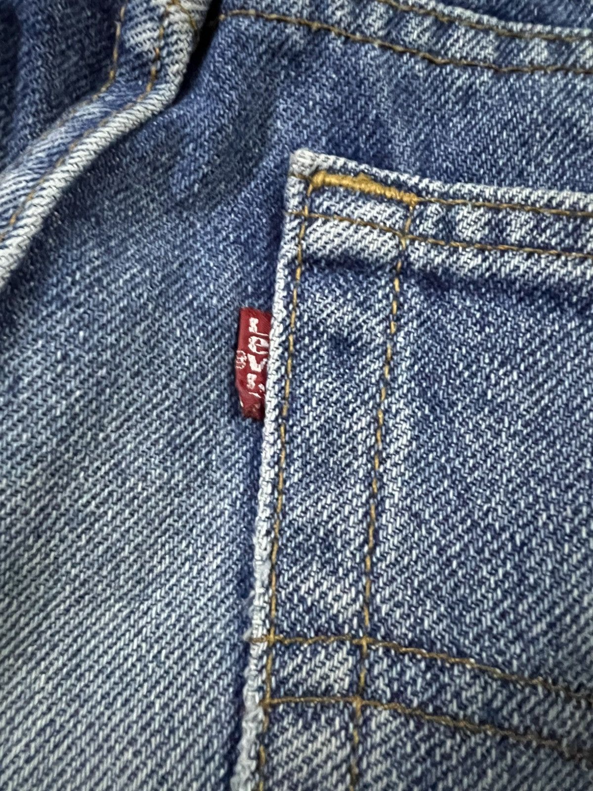 Levi's 1993 Vintage Levis 510 USA Distressed Blue Jean Size US 28 / EU 44 - 19 Thumbnail