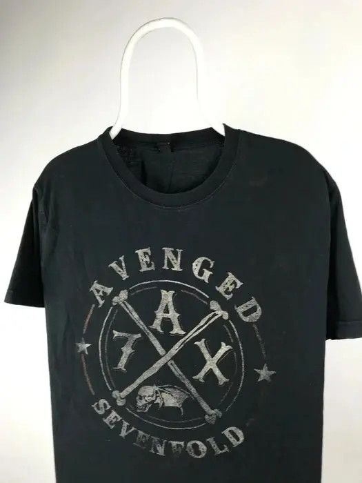 Band Tees Avenged sevenfold T-shirt rock band tee size Large Size US L / EU 52-54 / 3 - 2 Thumbnail