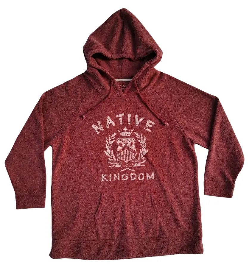 Native Rare!!! Native Kingdom Big Logo Hoodie Sweatshirt Size US L / EU 52-54 / 3 - 1 Thumbnail
