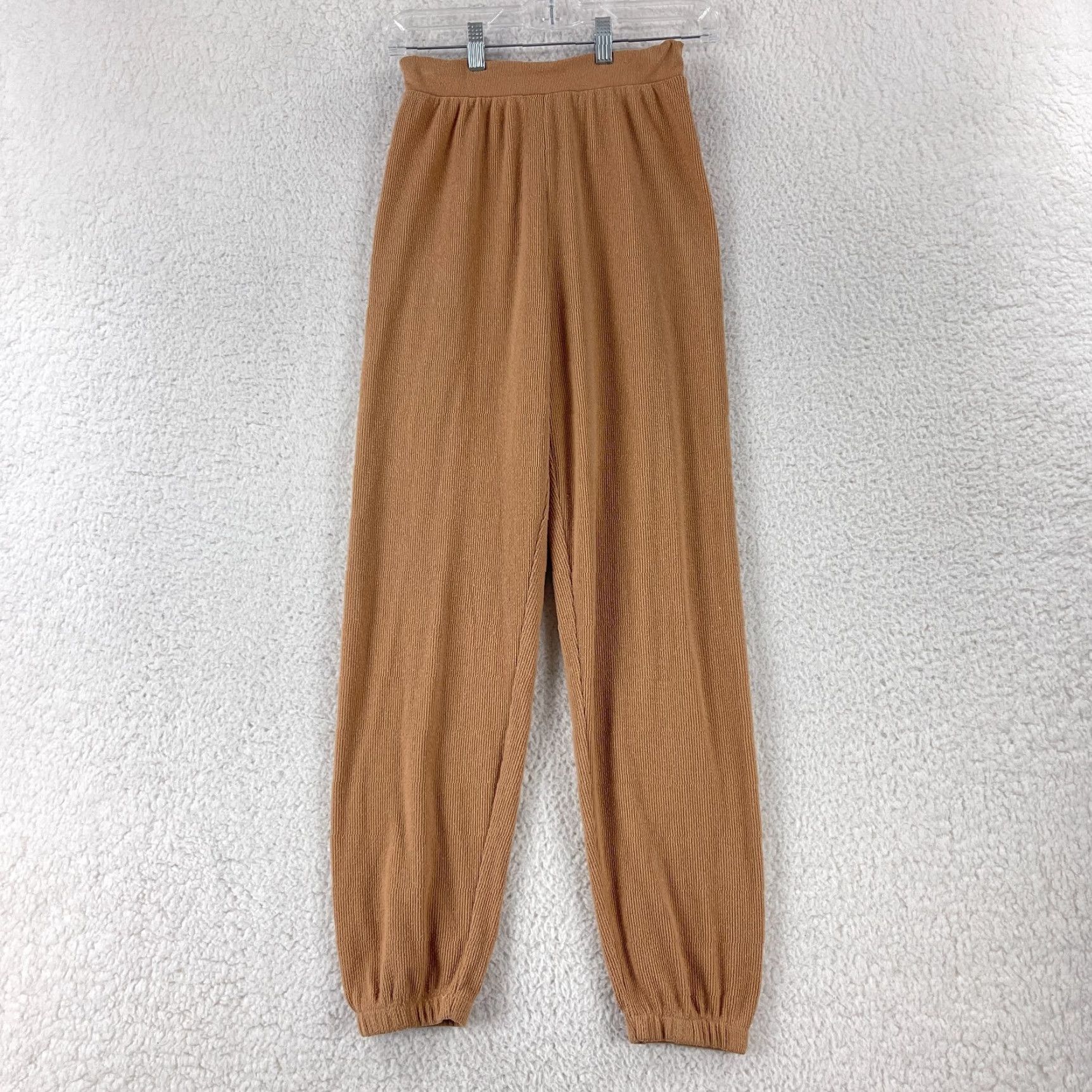 SKIMS Skims Brown Pull On Jogger Sweat Pants Women XS - Jogger, Pants, Brown, Knit, Elastic Waist, Casual, Lounge, Fall, Spring, Summer, Winter, Women, XS Size 26" / US 2 / IT 38 - 2 Thumbnail