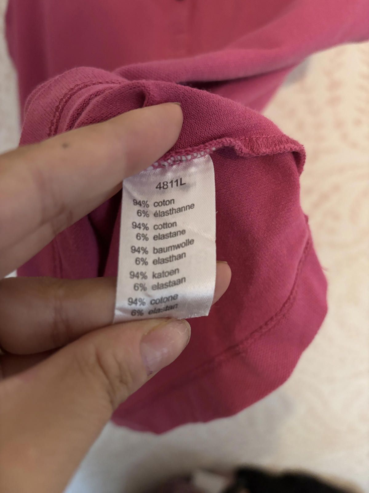 Lacoste Lacoste Sleeveless Pink Polo Shirt Size 44 Size L / US 10 / IT 46 - 9 Thumbnail