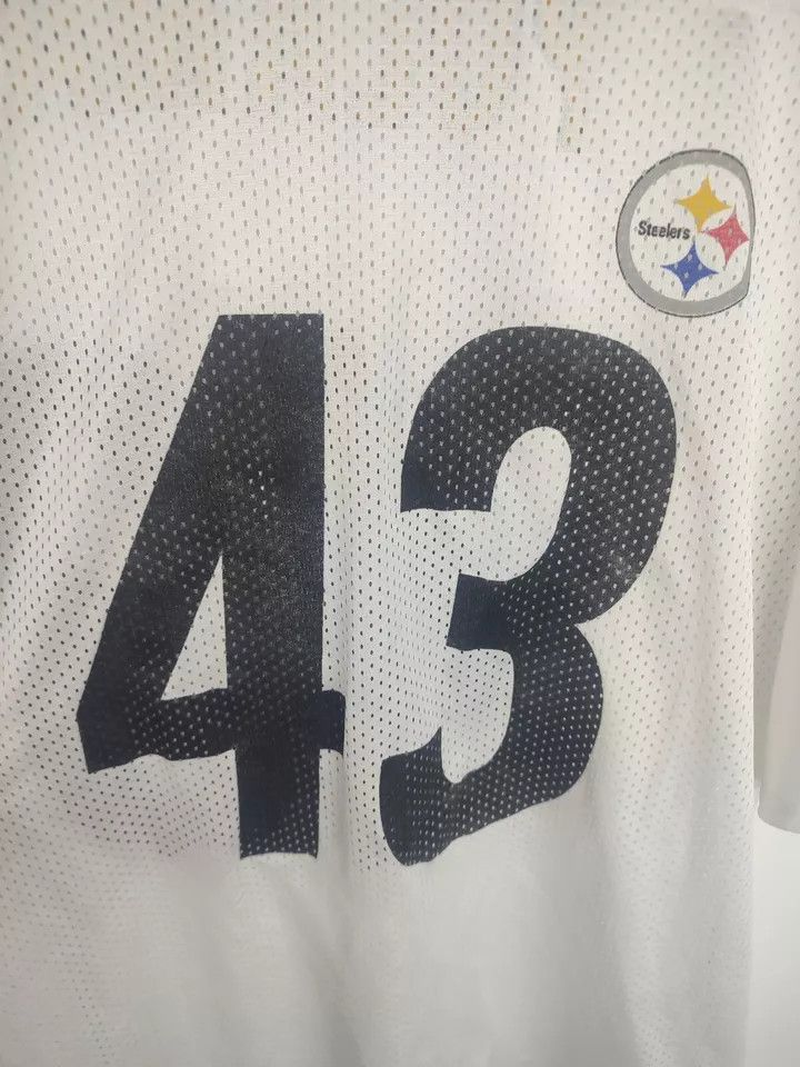Vintage Vintage jersey NFL Pittsburgh Steelers- Polamalu #43 Size US L / EU 52-54 / 3 - 10 Thumbnail