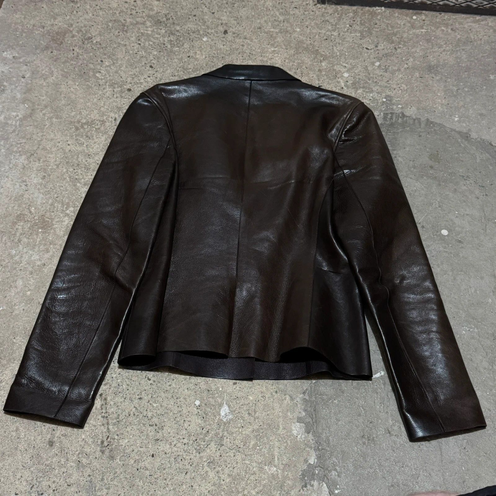 Gucci S/S 1998 Gucci by Tom Ford leather blazer Size S / US 4 / IT 40 - 12 Thumbnail