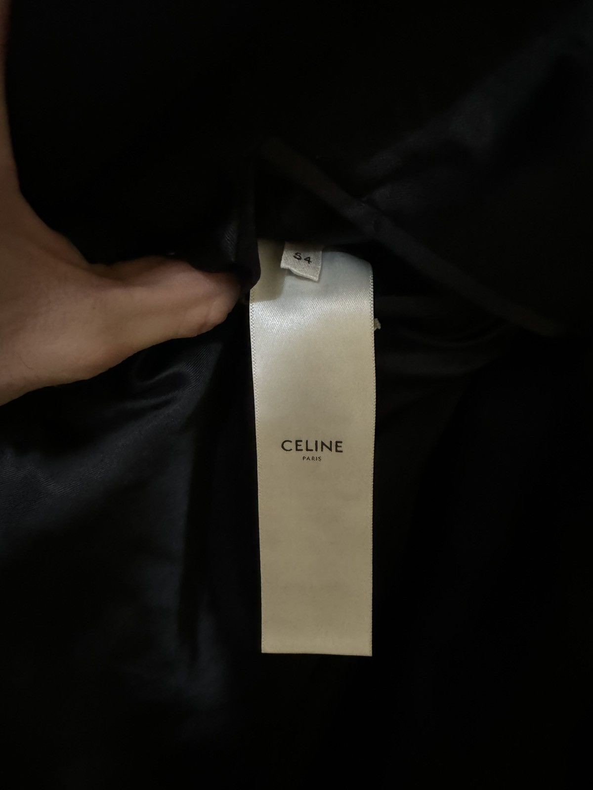 Celine × Hedi Slimane Gold blazer Size 42S - 6 Thumbnail