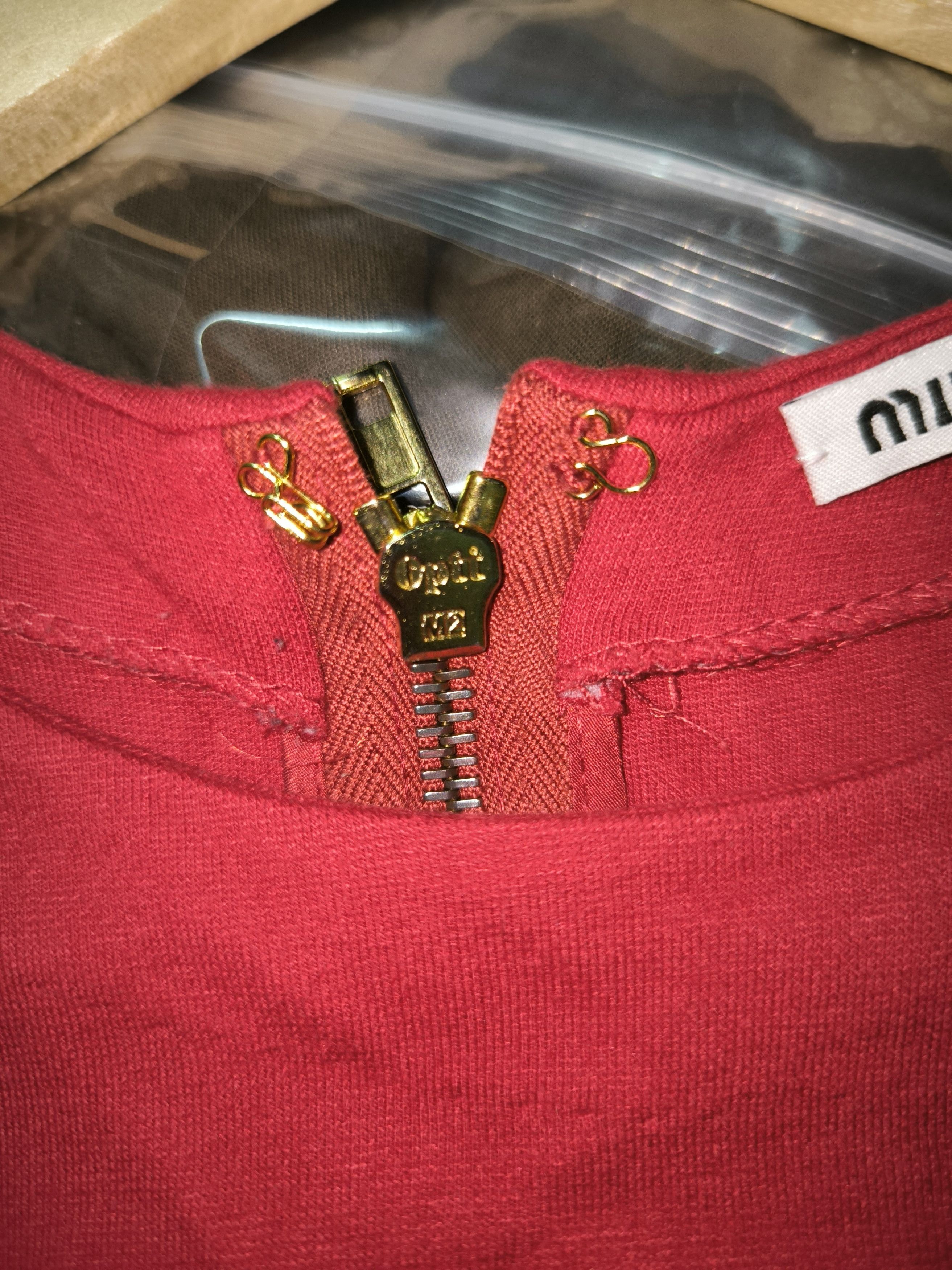 Miu Miu Red Dress Size M / US 6-8 / IT 42-44 - 14 Thumbnail