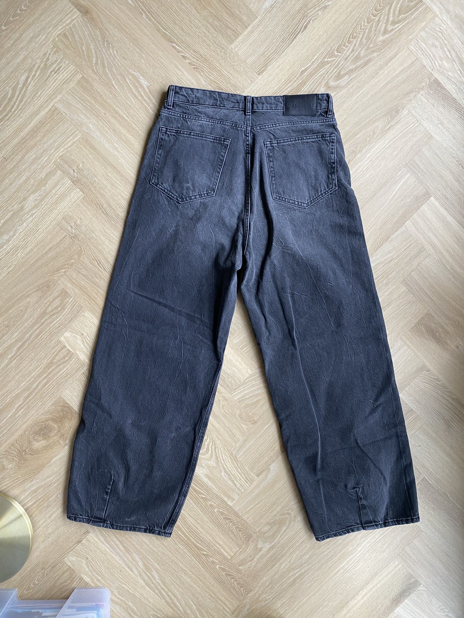 Han Kjobenhavn NWT - Baggy Denim - Black Vein Size US 33 - 2 Thumbnail