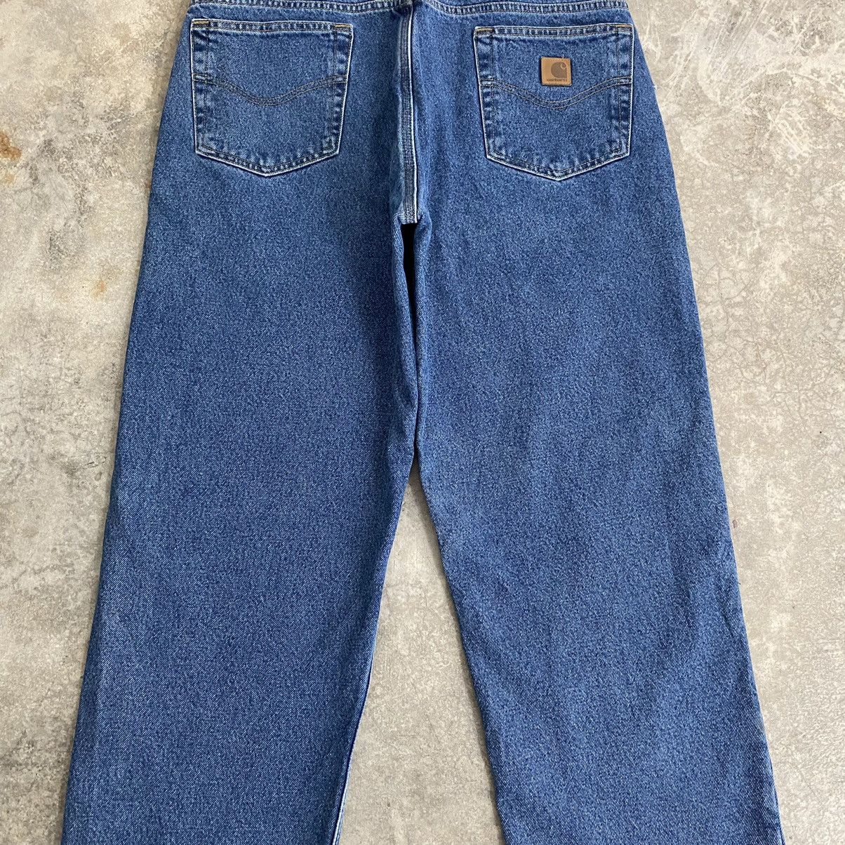 Carhartt Vintage Carhartt Blanket Lined Relaxed Fit Denim Jeans Size US 35 - 22 Thumbnail