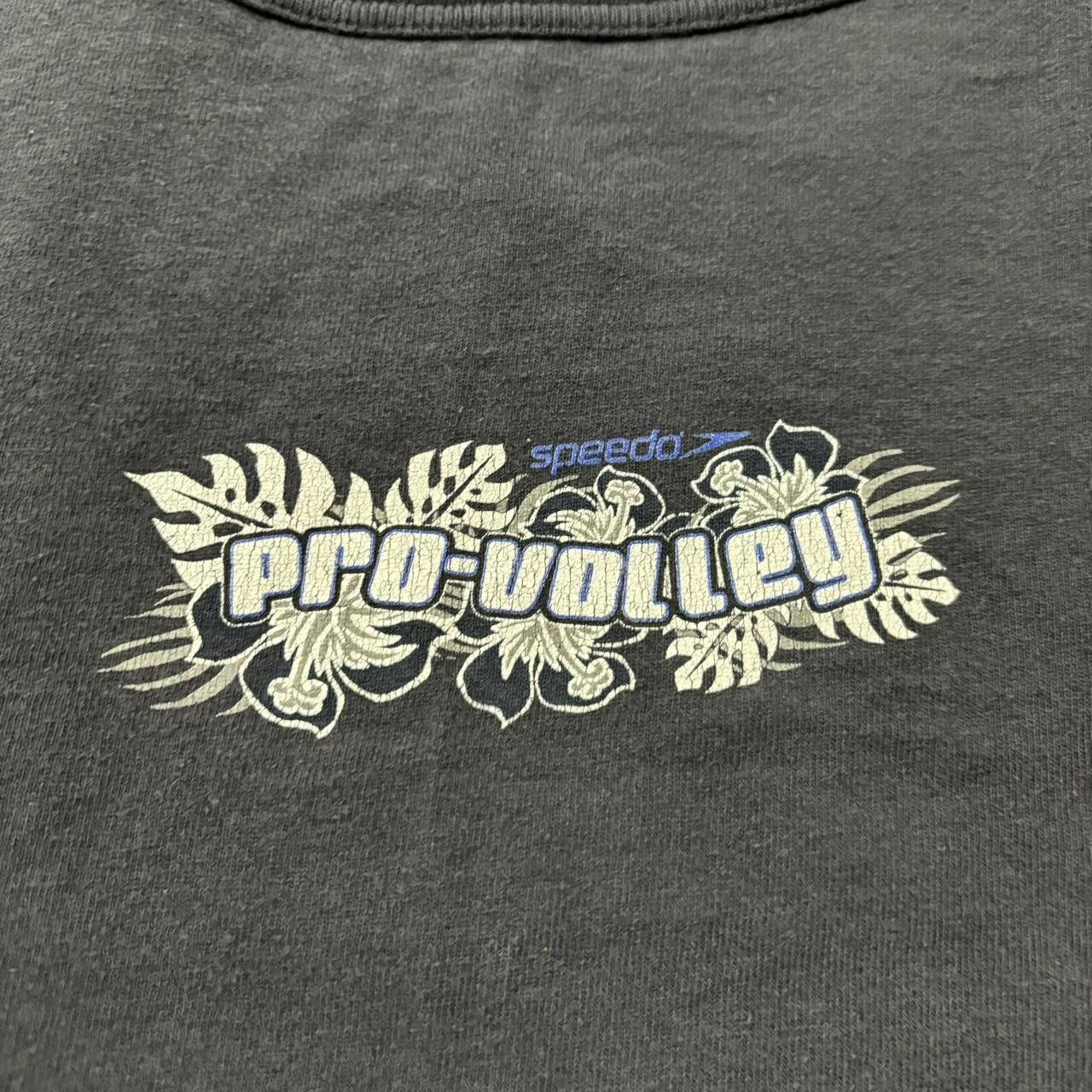 Japanese Brand × Vintage Crazy Vintage 90s Faded Vollyball Surf Style Graphic Tank Top! Size US XL / EU 56 / 4 - 5 Thumbnail