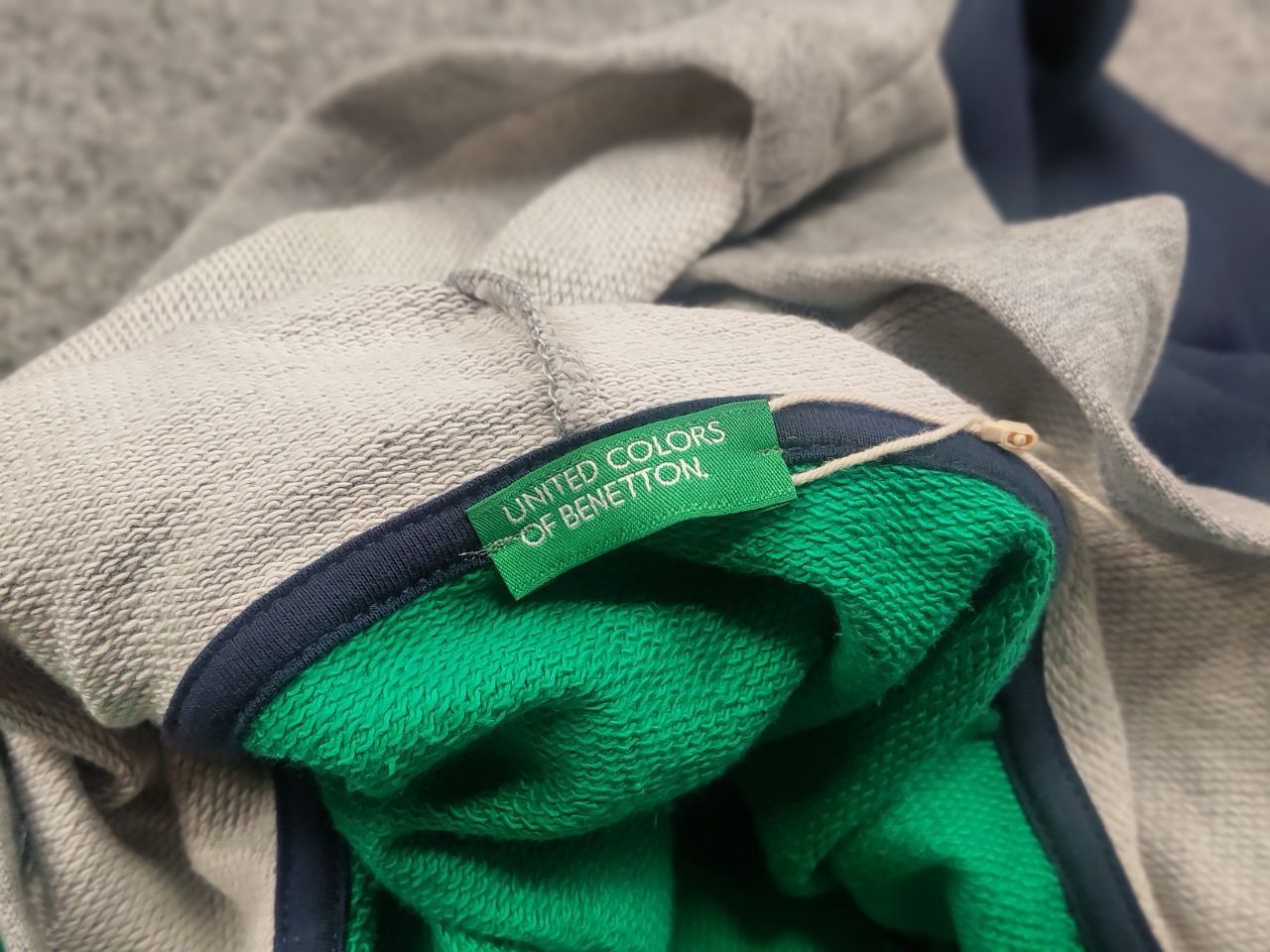 United Colors Of Benetton United colors of benetton Design cotton Logo Zip Hoodie Size US S / EU 44-46 / 1 - 13 Thumbnail