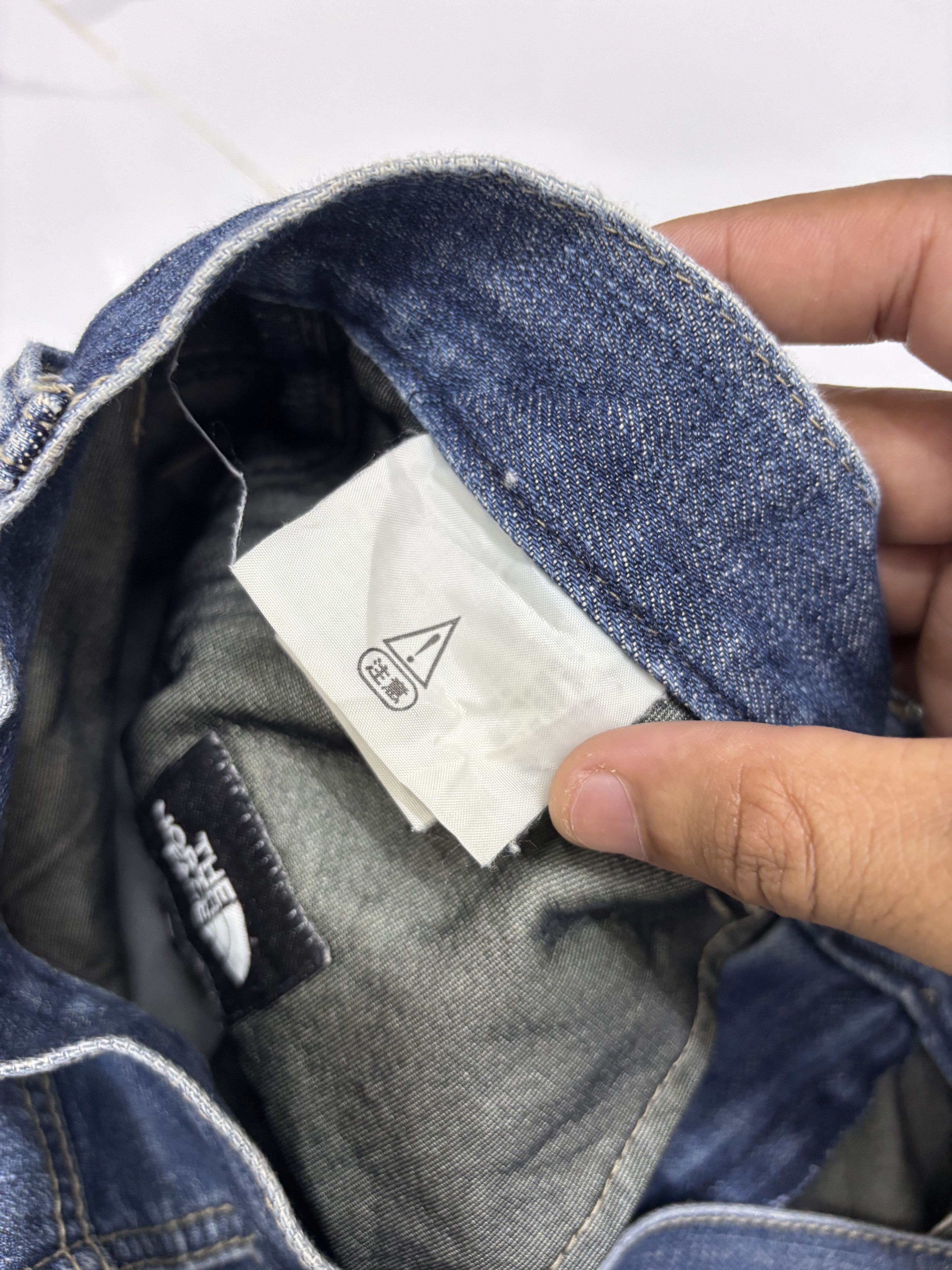 Junya Watanabe × The North Face The North Face Windstopper Distressed Denim Jeans Size US 33 - 13 Thumbnail
