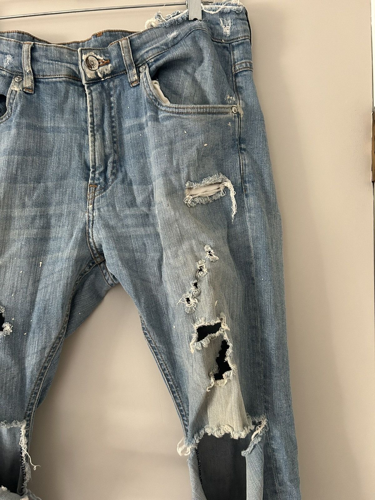 Ev Bravado × Lease on Life Society MurderBravado Signature Denim NXTLVLHIGH Size US 36 / EU 52 - 2 Thumbnail