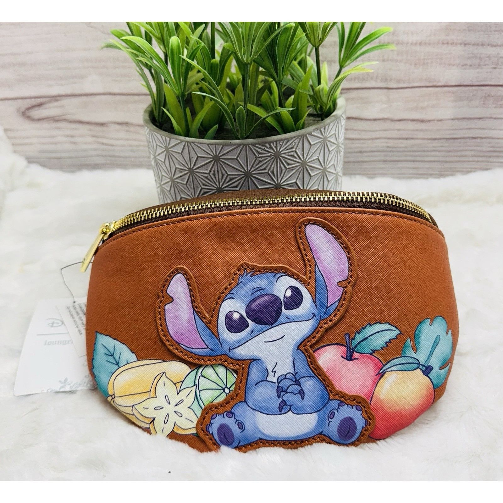 Disney Loungefly Disney Lilo & Stitch Fruits Fanny Pack BoxLunch NE Size ONE SIZE - 1 Thumbnail