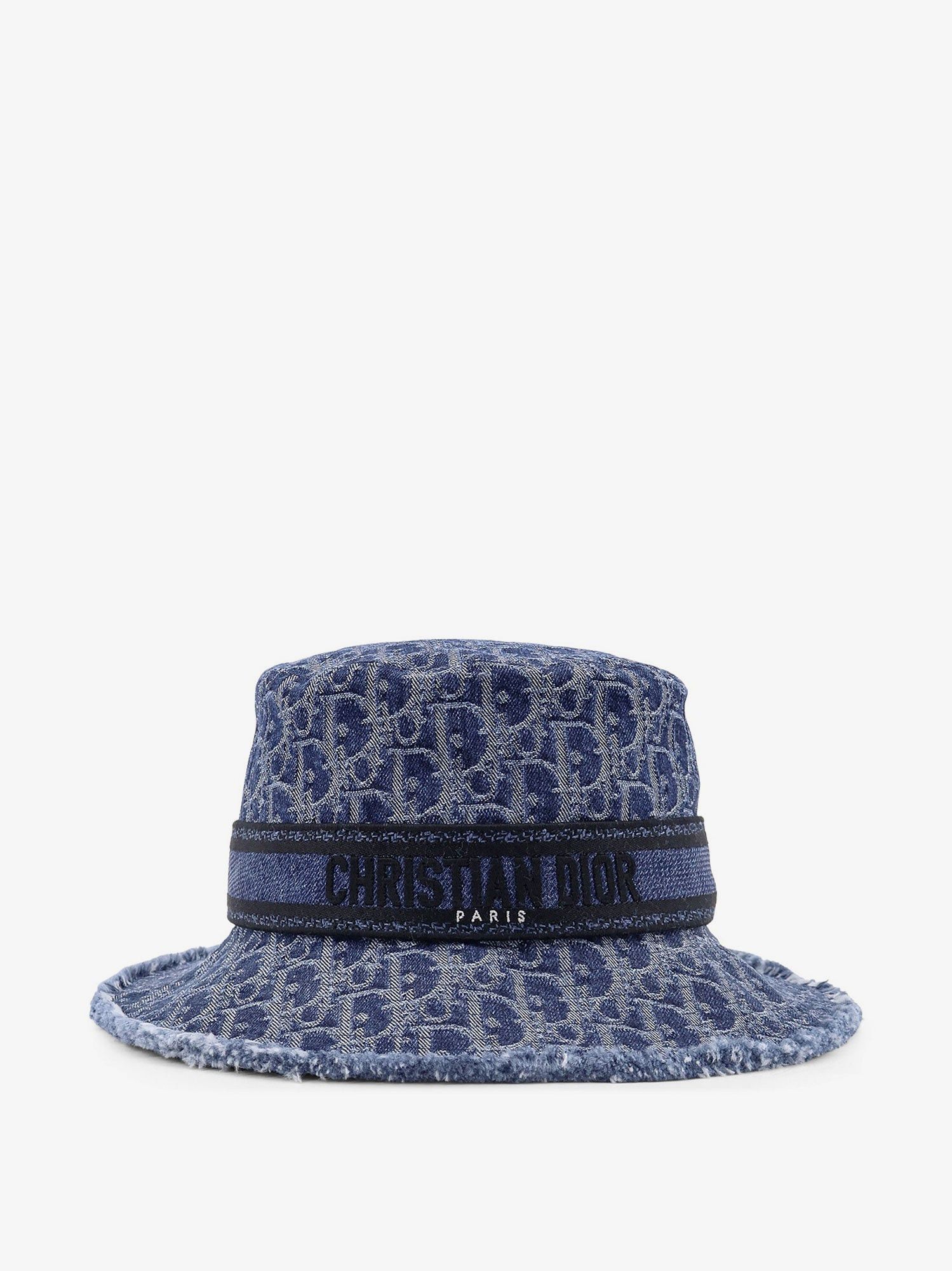 Dior D-bobby toile de jouy scotland bucket hat with narrow