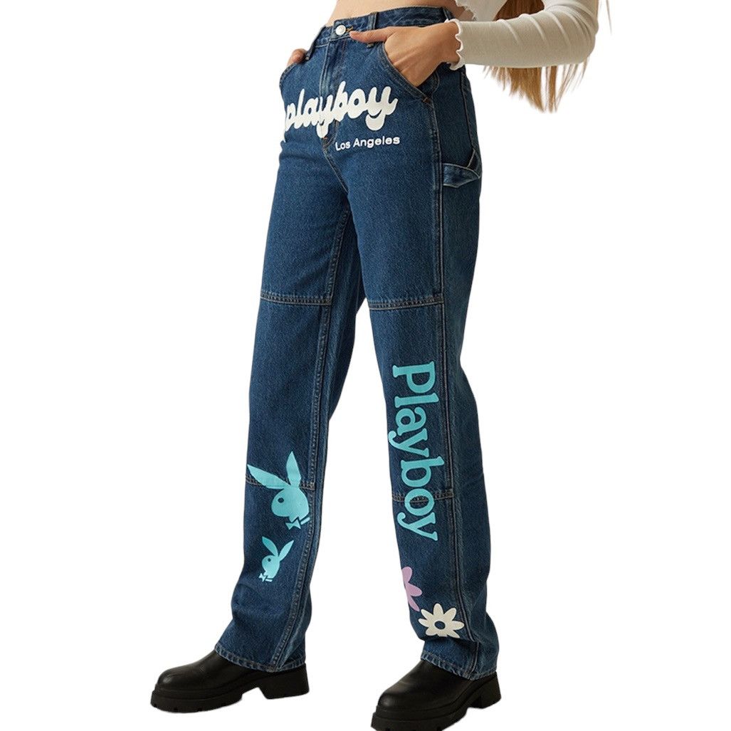 Pacsun × Playboy Playboy by PacSun carpenter jeans Size 25" / US 0 / IT 36 - 2 Thumbnail