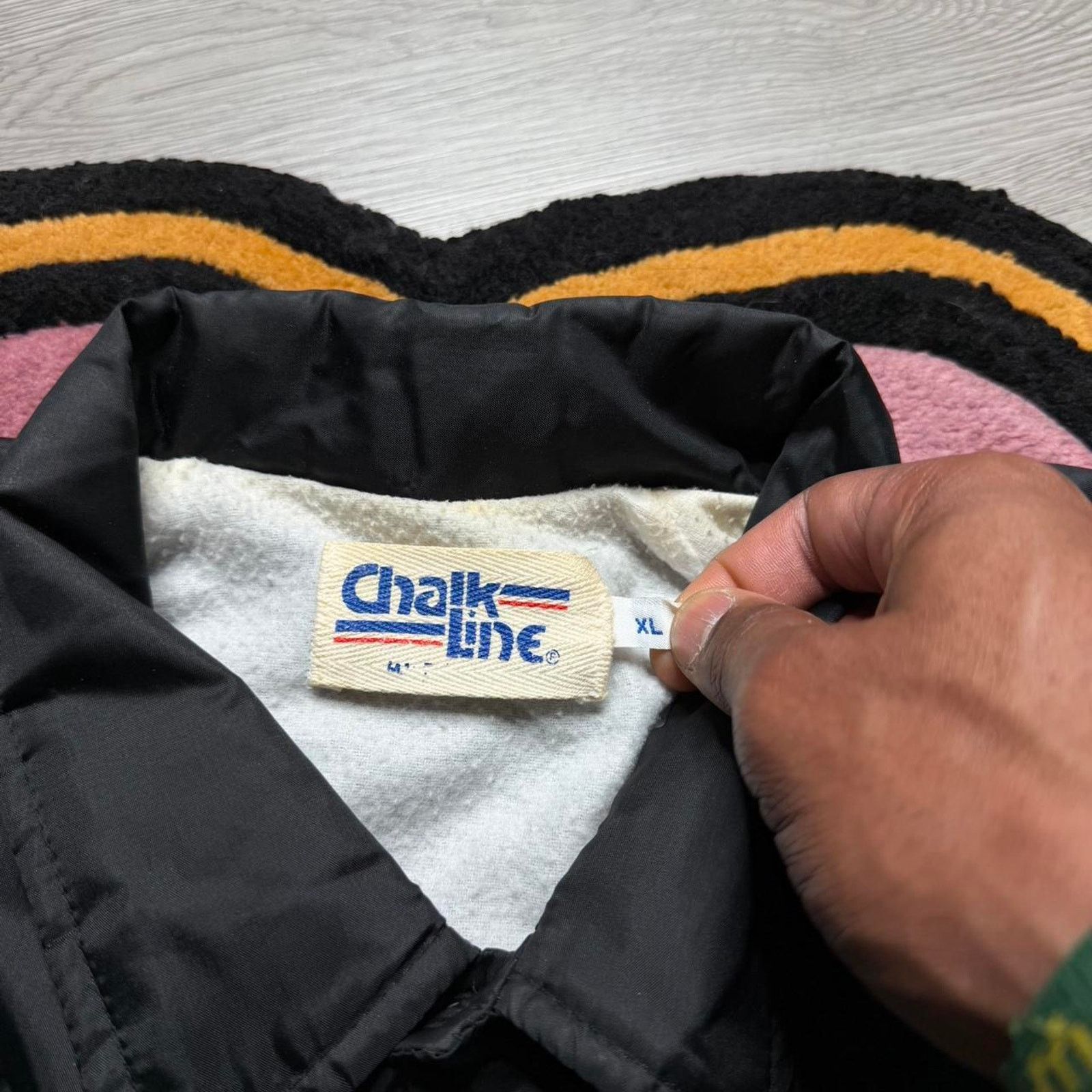 Chalk Line × MLB × Vintage Vintage 90’s Chalk Line Baltimore Orioles Coaches Jacket XL Size US XL / EU 56 / 4 - 4 Thumbnail