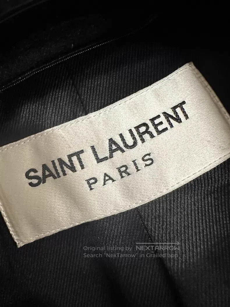 Saint Laurent Paris Saint Laurent Paris Palace lion gold button coat Size US S / EU 44-46 / 1 - 3 Thumbnail