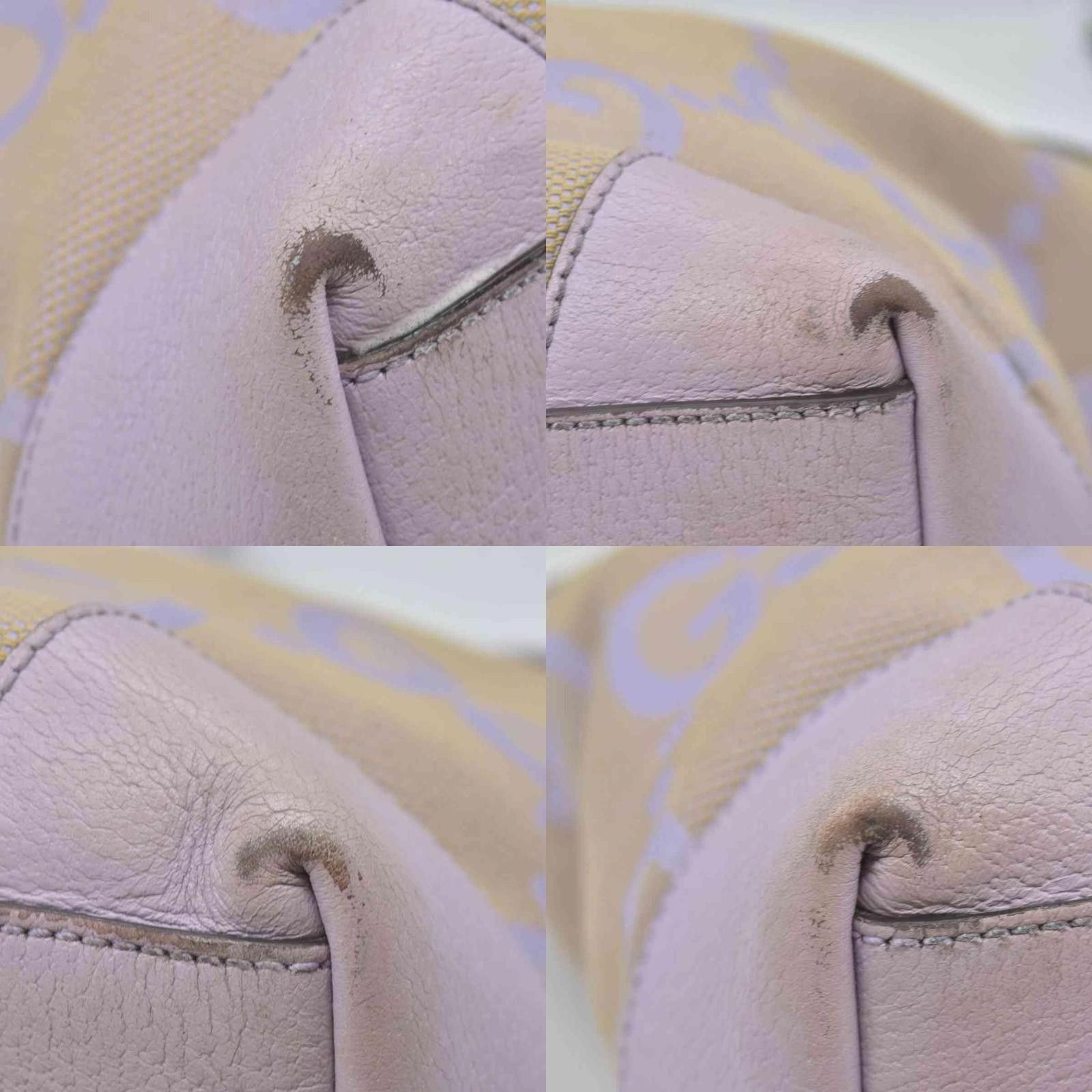 Gucci Gucci Monogram Jumbo GG Textured Dollar Calfskin Medium Size ONE SIZE - 3 Thumbnail