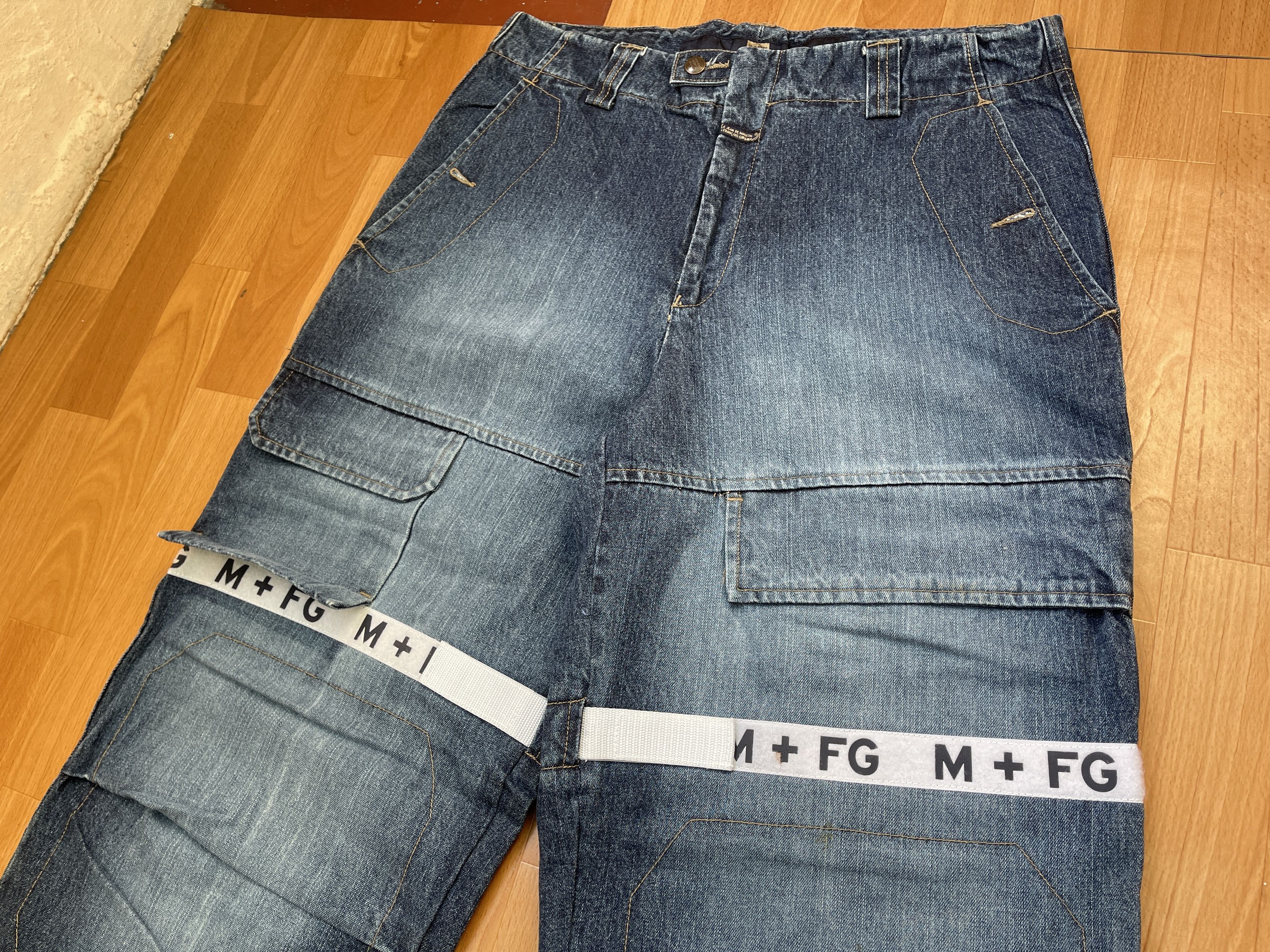 Marithe + Francois Girbaud Marithe Francois Girbaud jeans, vintage baggy 90s hip hop 36 Size US 36 / EU 52 - 5 Thumbnail