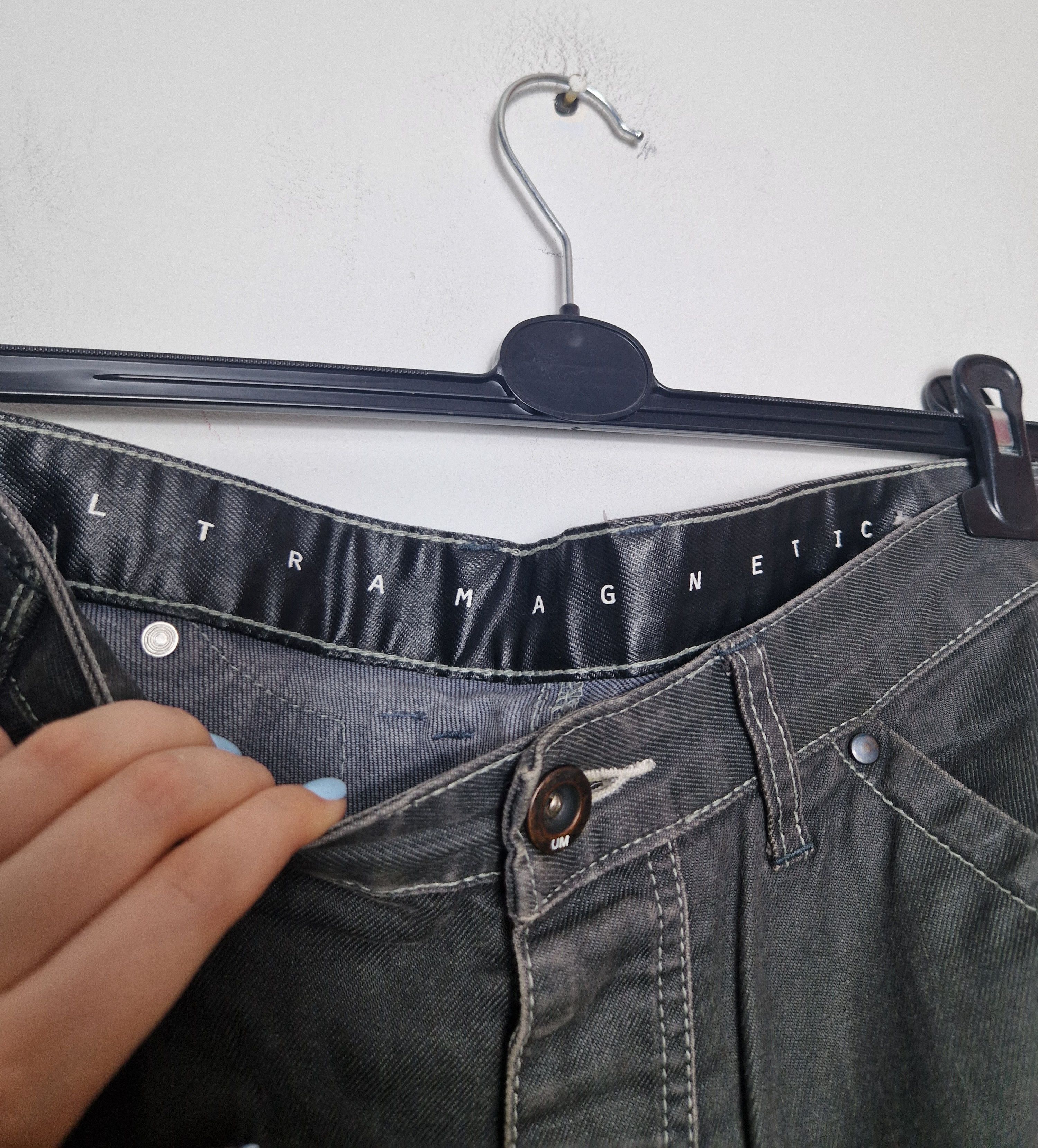 Japanese Brand × Vintage Ultramagnetic vintage y2k japanese cargo double knee pants Size US 36 / EU 52 - 10 Thumbnail