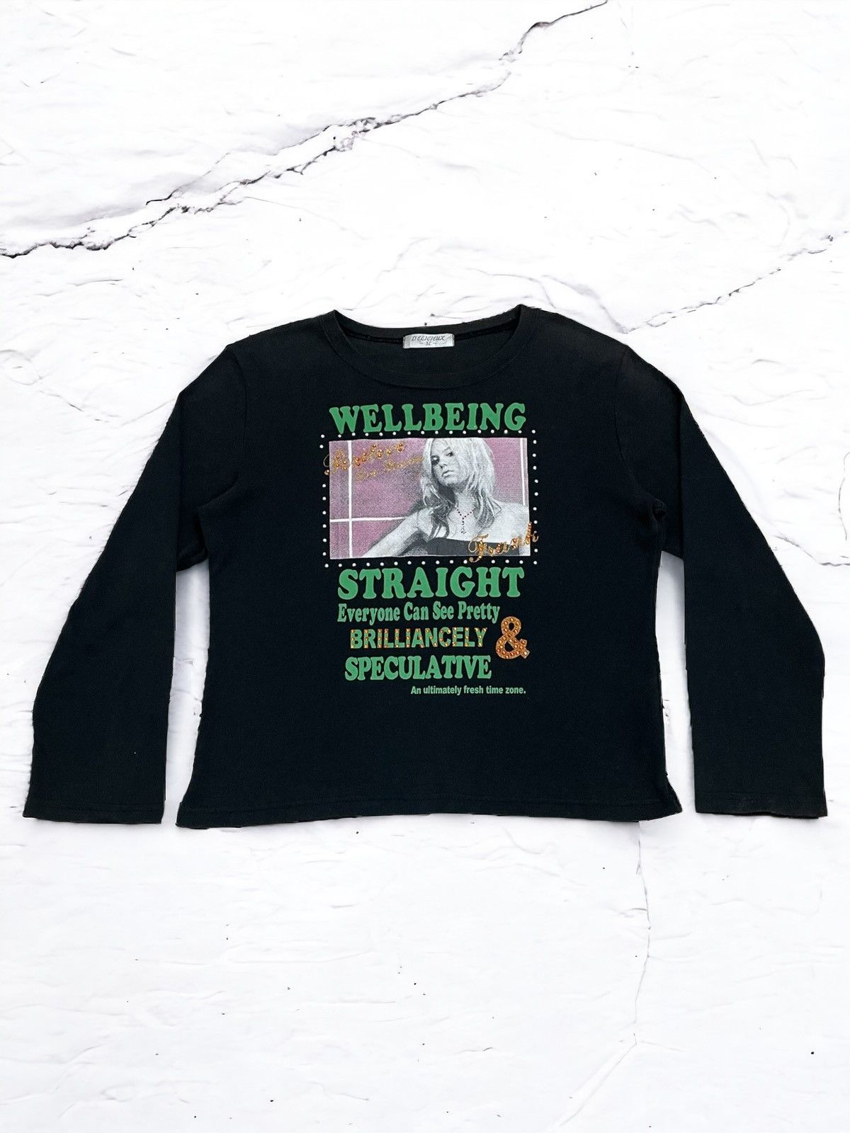 Hysteric Glamour Faded Deljejeux Hysteric Style Phot Tee Blink Wording Size US L / EU 52-54 / 3 - 1 Thumbnail