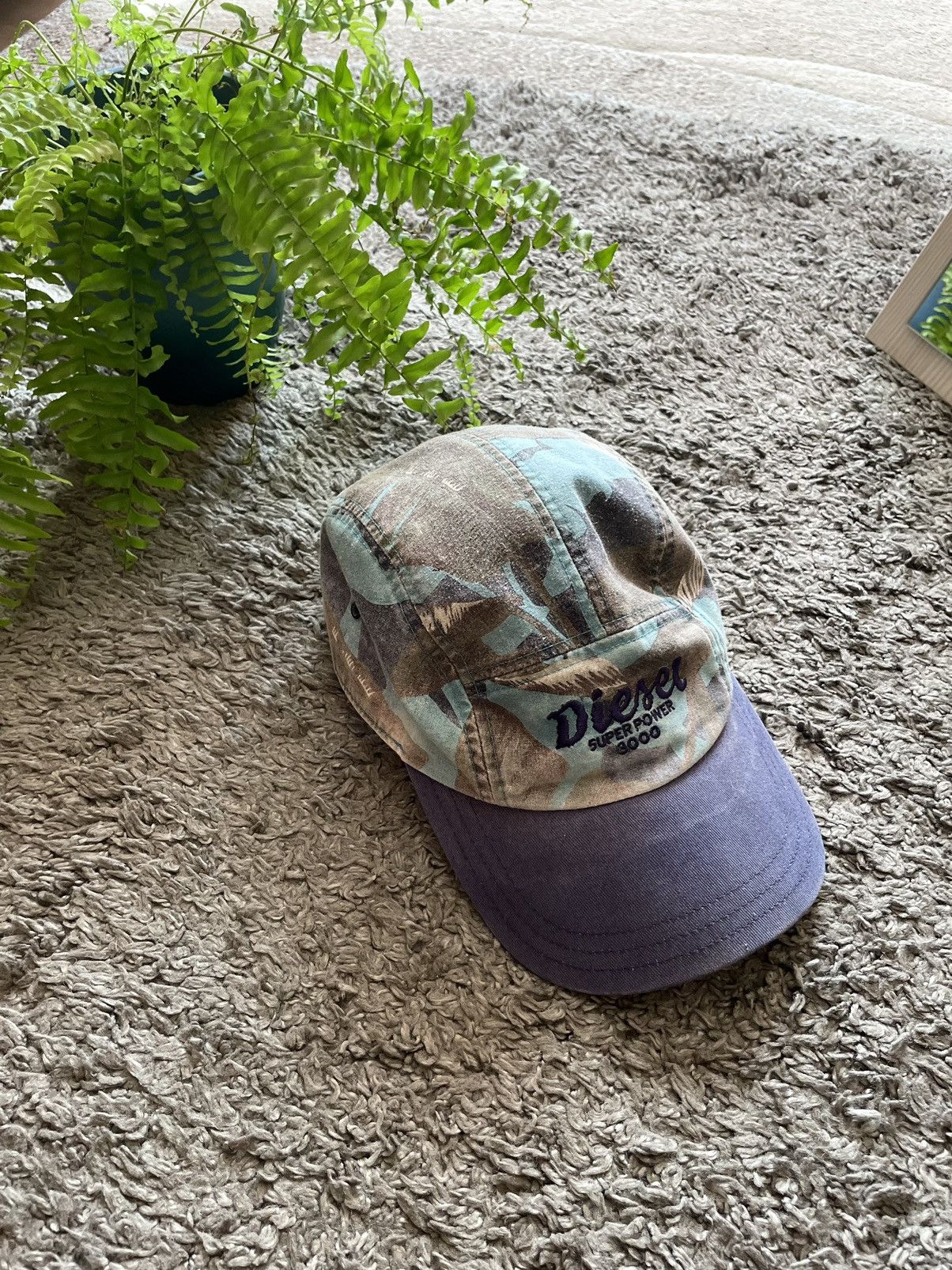 Diesel Diesel Cap Avant Garde Streetwear Archive Logo Rare Size ONE SIZE - 2 Thumbnail