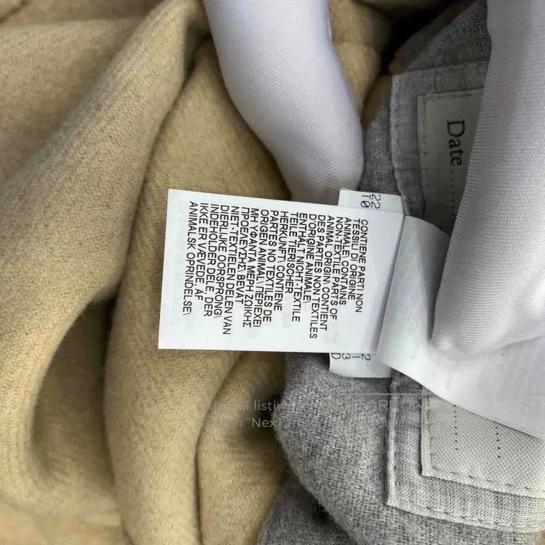 Brunello Cucinelli Brunello Cucinelli Double-faced Zhongshan Suit, Beige Brow Size 50L - 8 Thumbnail