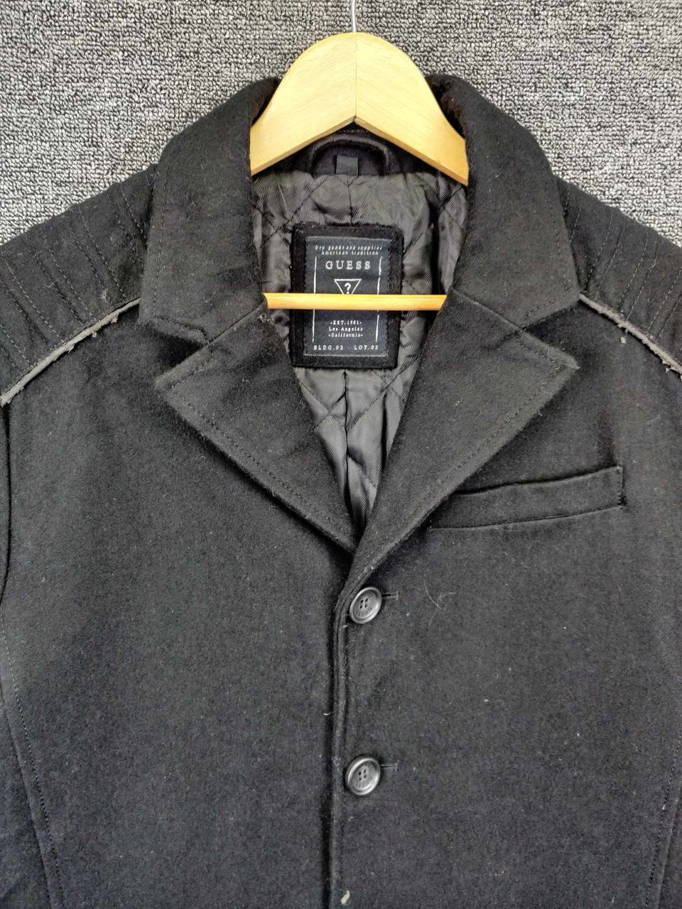 Guess Vintage Guess Wool Long Coat Size US M / EU 48-50 / 2 - 8 Thumbnail