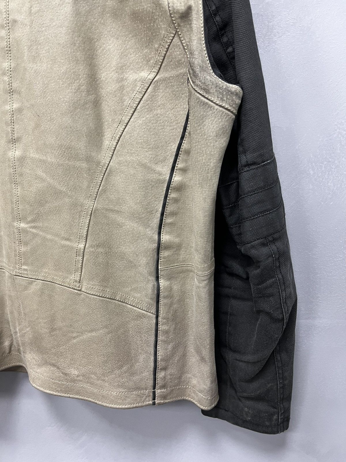 Leather × Vintage Vintage Genuine Real Leather Jacket Cropped Rock Punk Size US XL / EU 56 / 4 - 11 Thumbnail