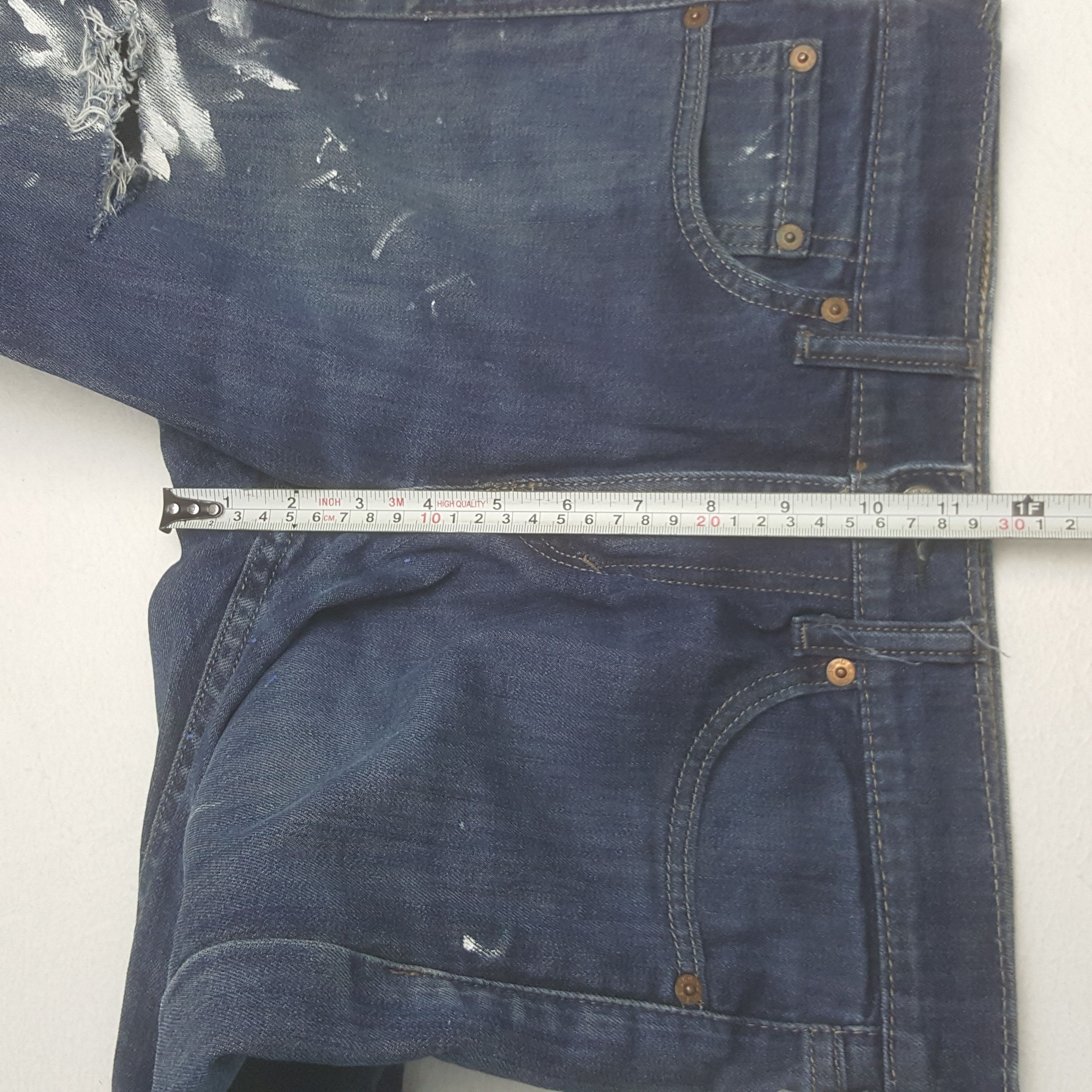 Levi's × Vintage Vintage Levi's Distressed Style Denim Jeans Size US 29 - 8 Thumbnail