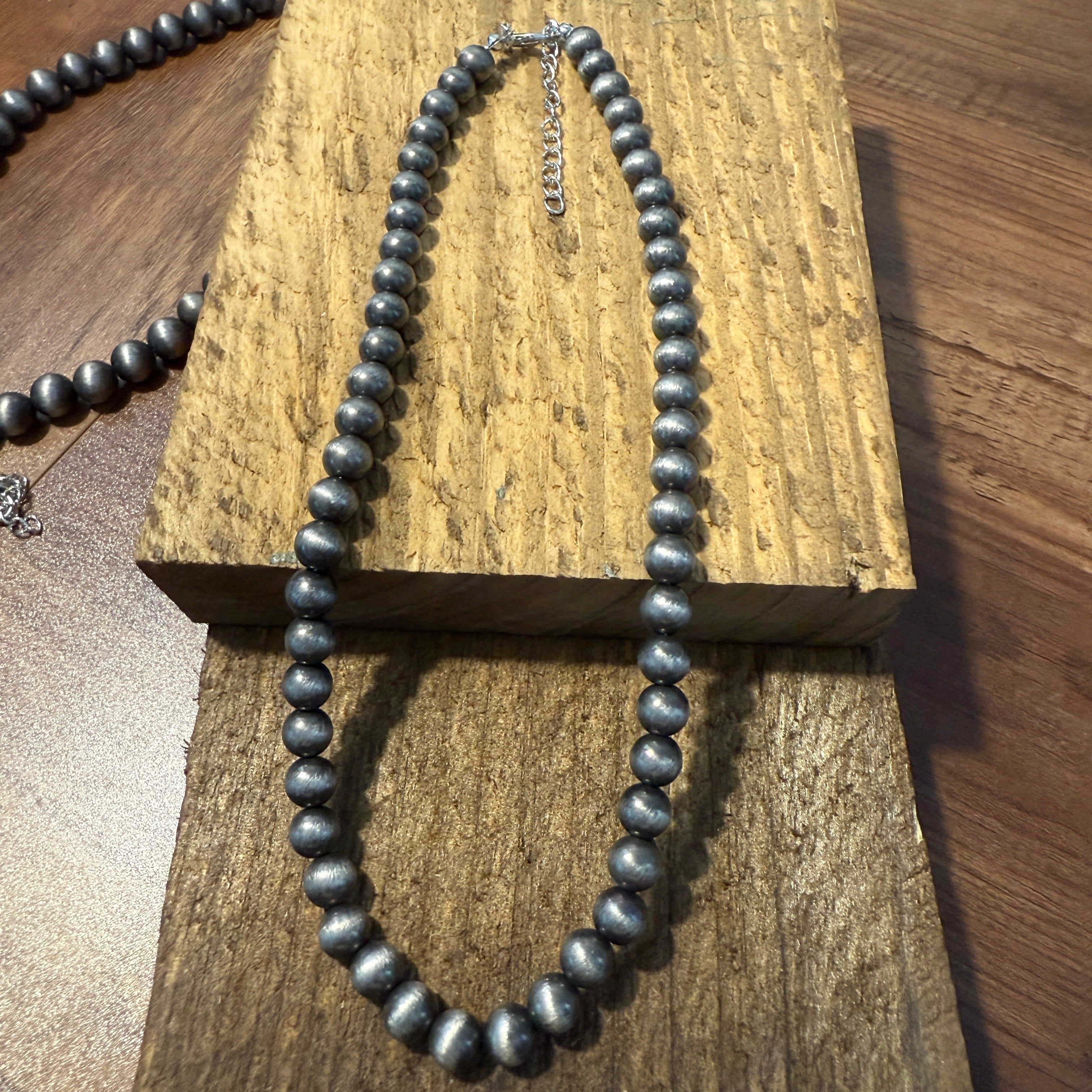 Other Four Strand Faux Pearl Necklace With Extender Layered Beads Size ONE SIZE - 6 Thumbnail