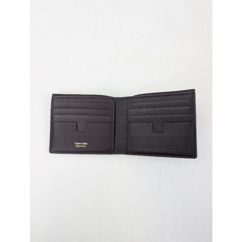 Tom Ford o1rshd1 Size: OS / Grain Leather Classic Bifold Wallet Brown Size ONE SIZE - 8 Thumbnail