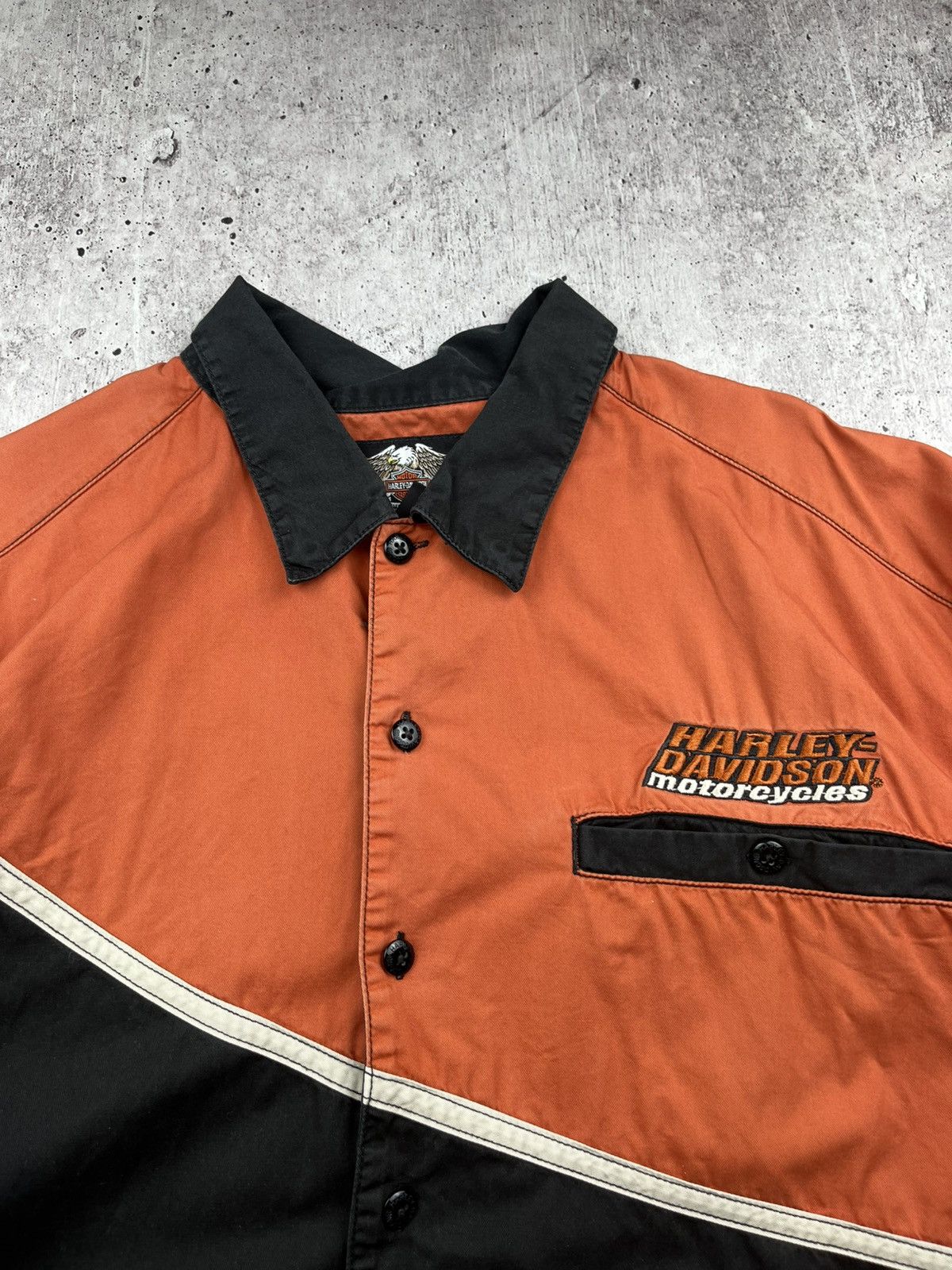 Harley Davidson Vintage Harley-Davidson Shirt Mens XXL HD Motorcycle 2005 Size US XXL / EU 58 / 5 - 6 Thumbnail