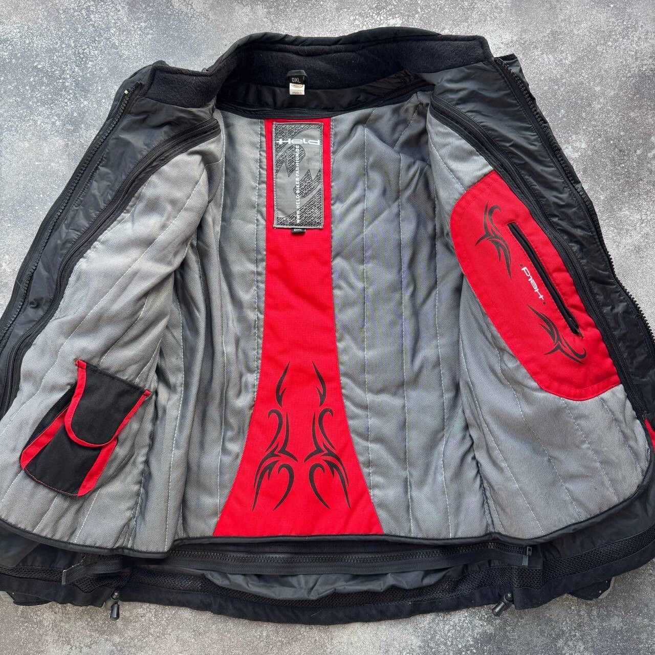 Hysteric Glamour HELD Vintage Tribal Logo Y2K Moto Racing Biker Jacket Size XL / US 12-14 / IT 48-50 - 21 Thumbnail