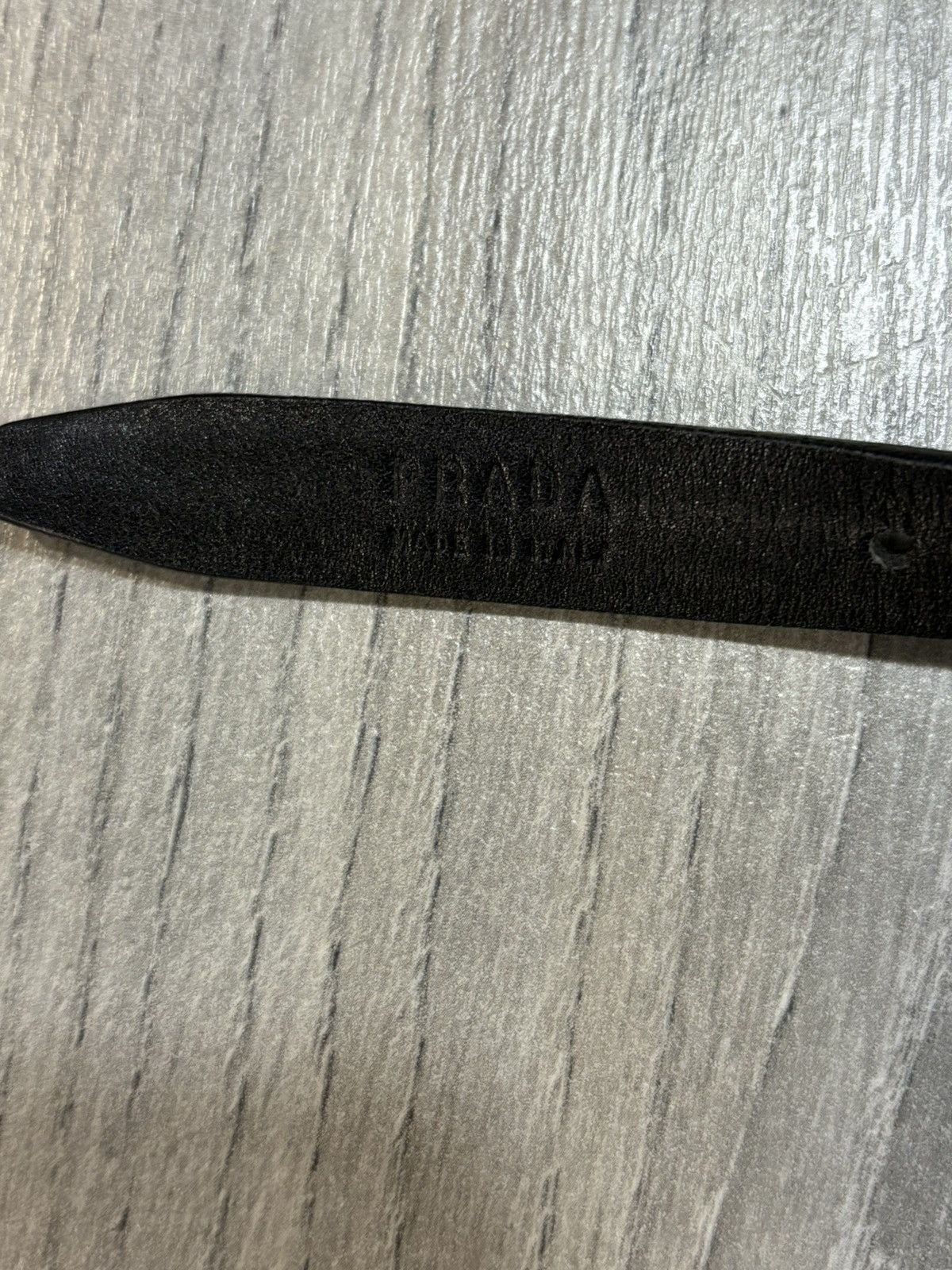 Prada SS96 Plastic Rocker Belt