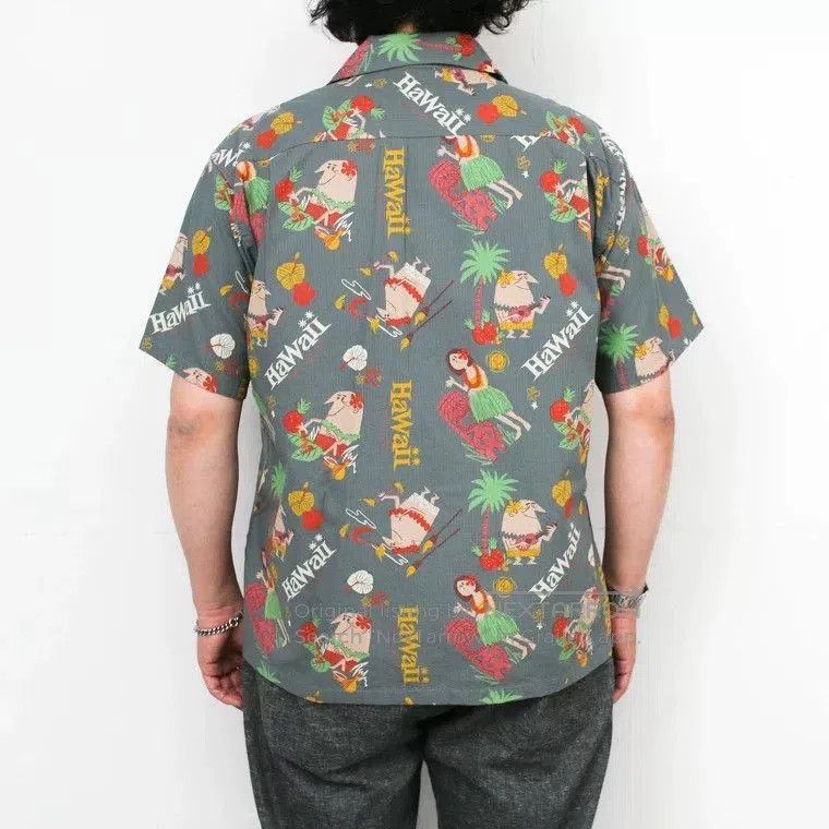 Sun Surf SUN SURF Hawaiian Short Sleeve Shirt. Size US L / EU 52-54 / 3 - 4 Thumbnail