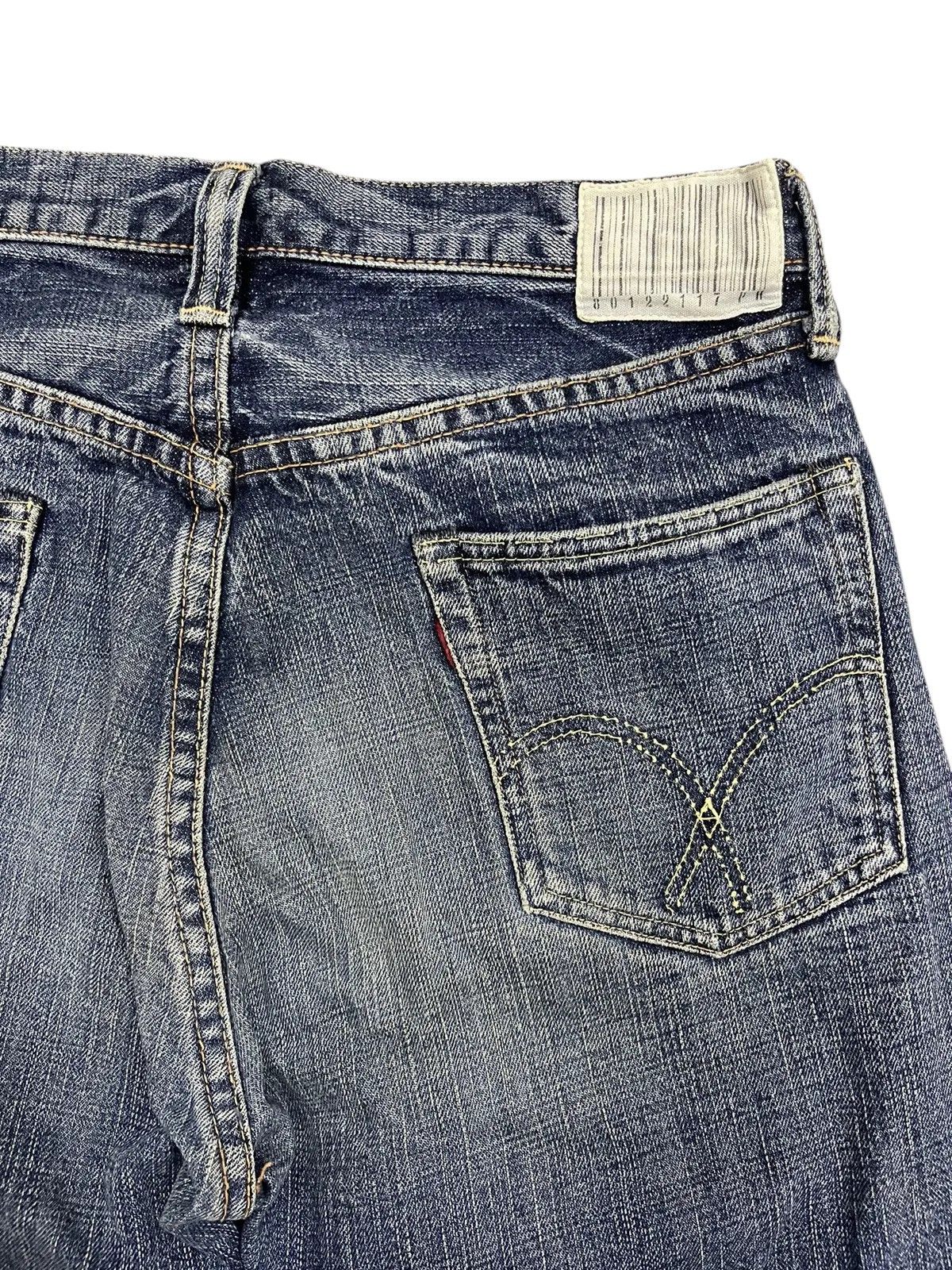 Full Count & Co. FULLCOUNT & CO. Japan 1414 Distressed Denim Size US 30 / EU 46 - 12 Thumbnail
