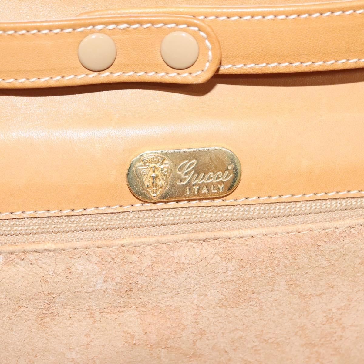 Gucci GUCCI Micro GG Supreme Chain Shoulder Bag Pvc White Gold Size ONE SIZE - 16 Thumbnail