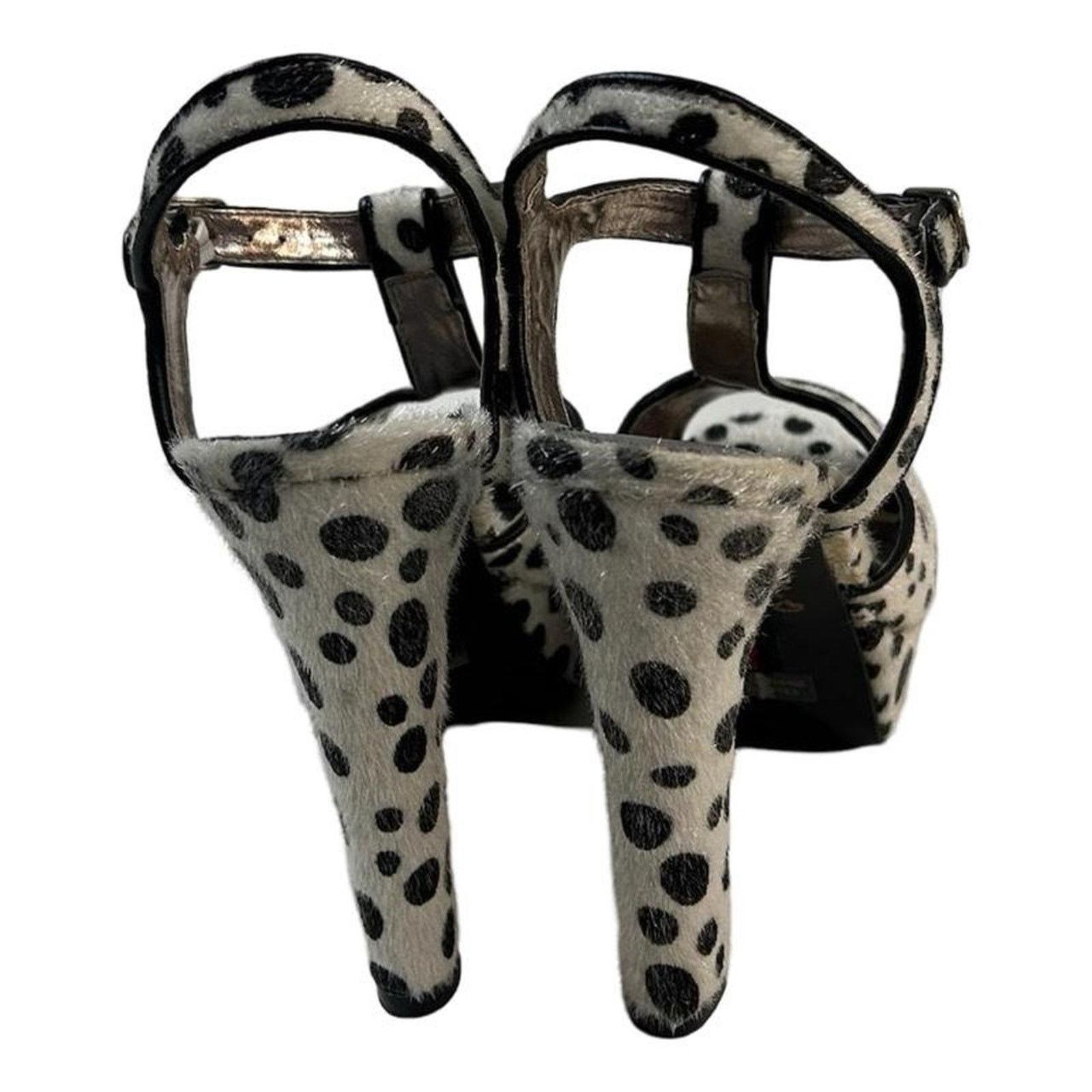 Other Y2k platform heels dalmatian print by pink & pepper sz US 6 Size US 6 / IT 36 - 6 Thumbnail
