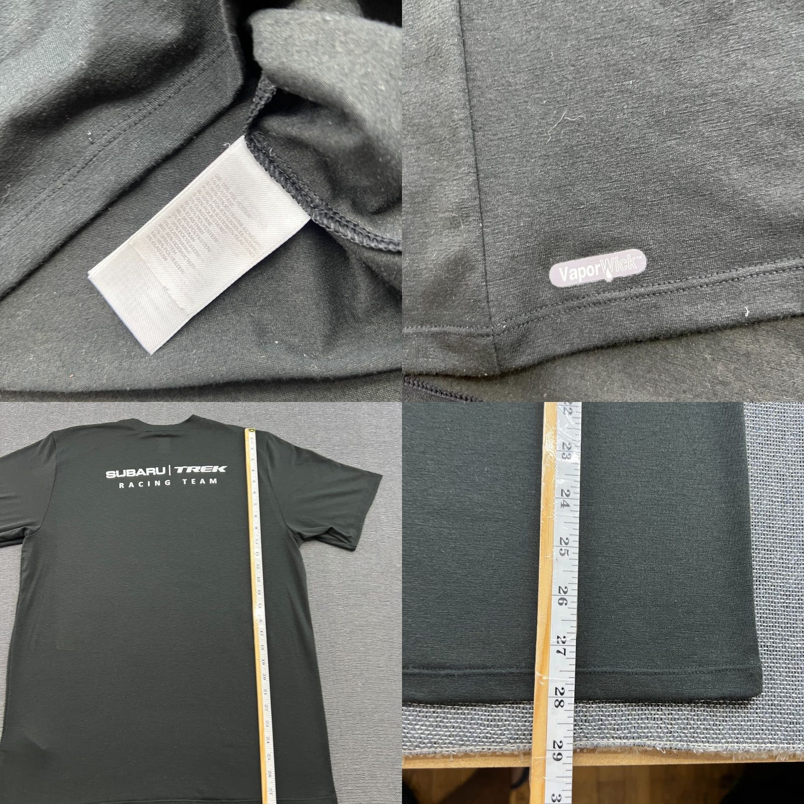 The North Face The North Face Mens T Shirt Medium Black Subaru Trek Racing Team Vapor Wick Size US M / EU 48-50 / 2 - 8 Thumbnail