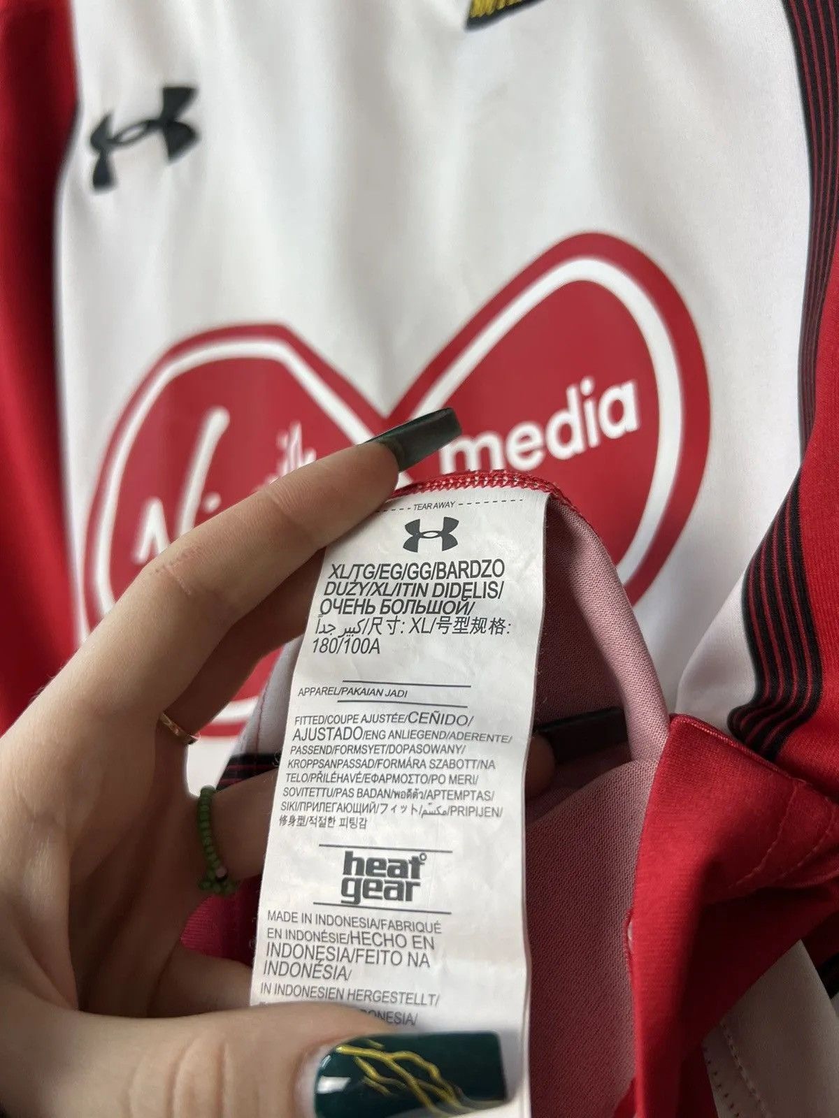 Vintage SOUTHAMPTON Charlie Austin 2017-18 Football Soccer Jersey Size US XL / EU 56 / 4 - 5 Thumbnail