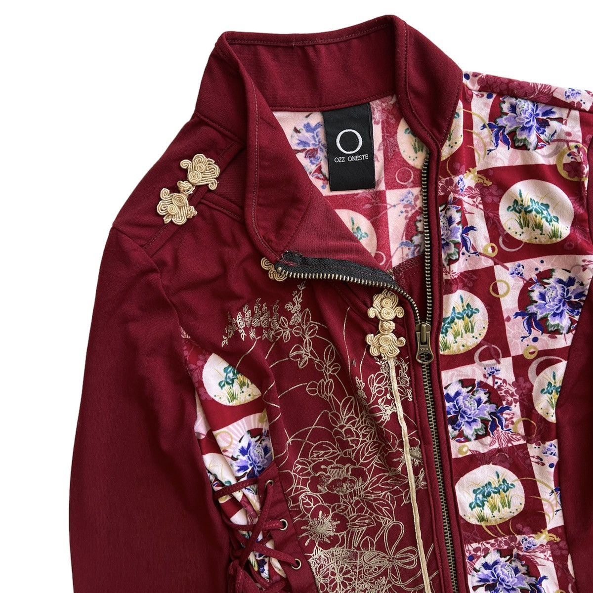 If Six Was Nine × Japanese Brand × Le Grande Bleu (L.G.B.) OZZ ONESTE CHINESE DRESS Size S / US 4 / IT 40 - 4 Thumbnail