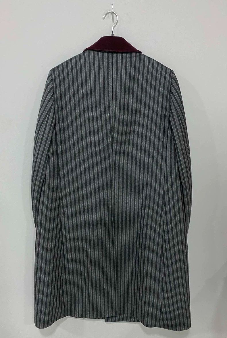 Gucci Gucci Velvet collar striped coat 2501-Nextarrow Size US M / EU 48-50 / 2 - 3 Thumbnail