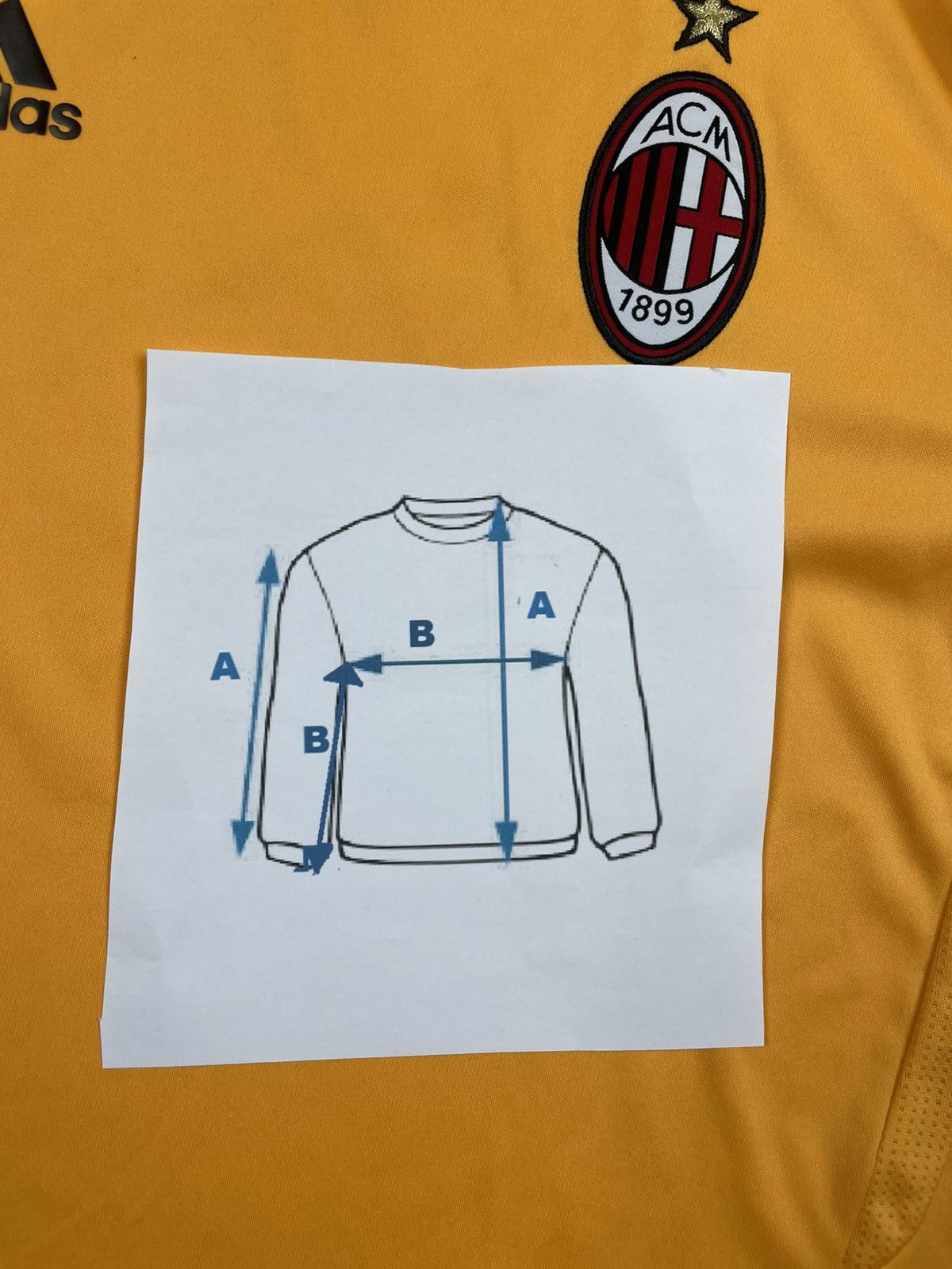 Adidas Adidas L AC Milan 11/12 Home Longsleeve Drip OG (Men’s) EG Size US L / EU 52-54 / 3 - 4 Thumbnail