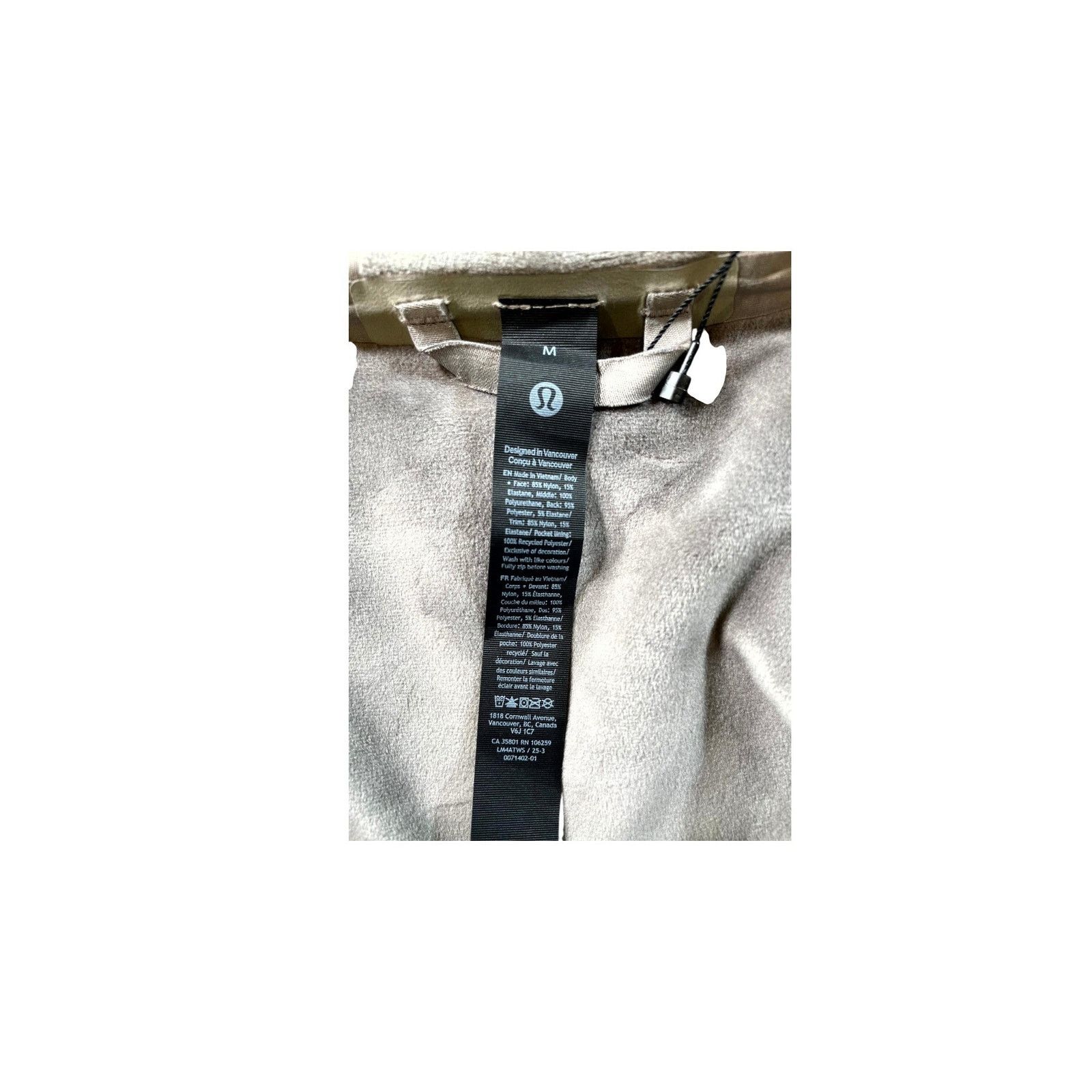 Lululemon Lululemon "Pace Breaker" Tan Jacket Size US M / EU 48-50 / 2 - 11 Thumbnail