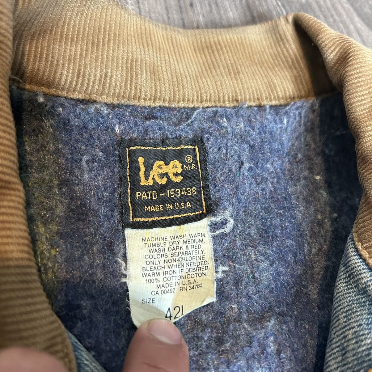 Lee Lee storm rider faded denim jacket Size US L / EU 52-54 / 3 - 3 Thumbnail