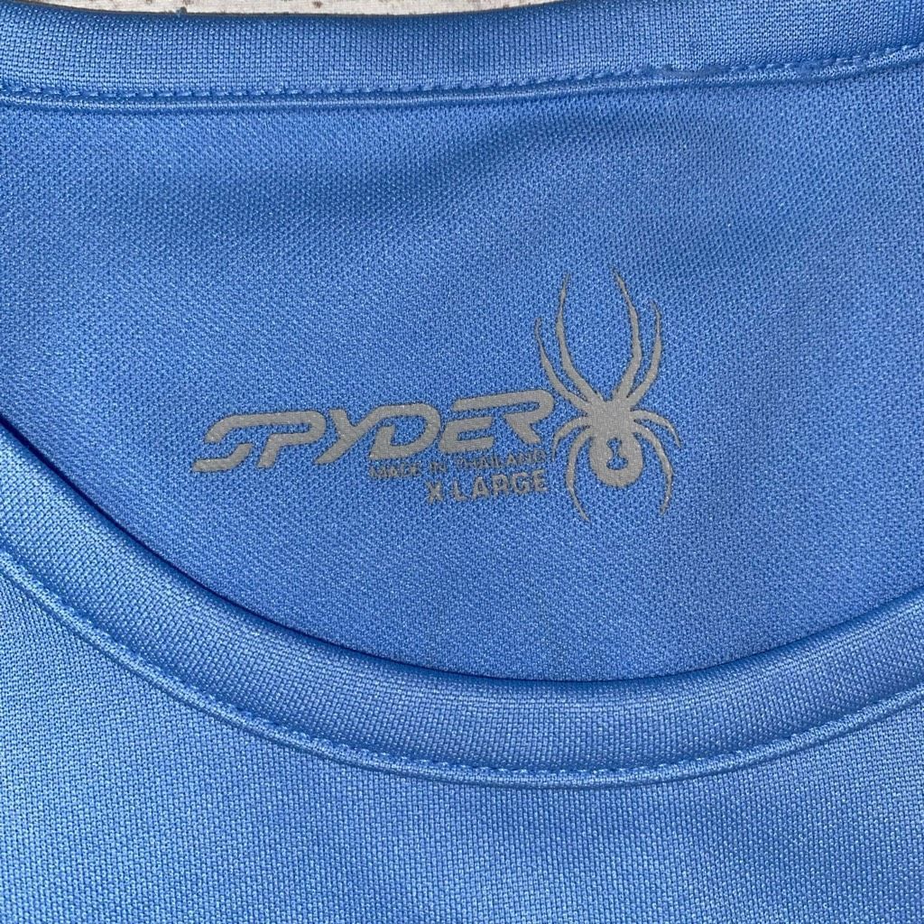 Spyder Spyder scoopneck dri fit activewear top blue sz XL women Size XL / US 12-14 / IT 48-50 - 7 Thumbnail