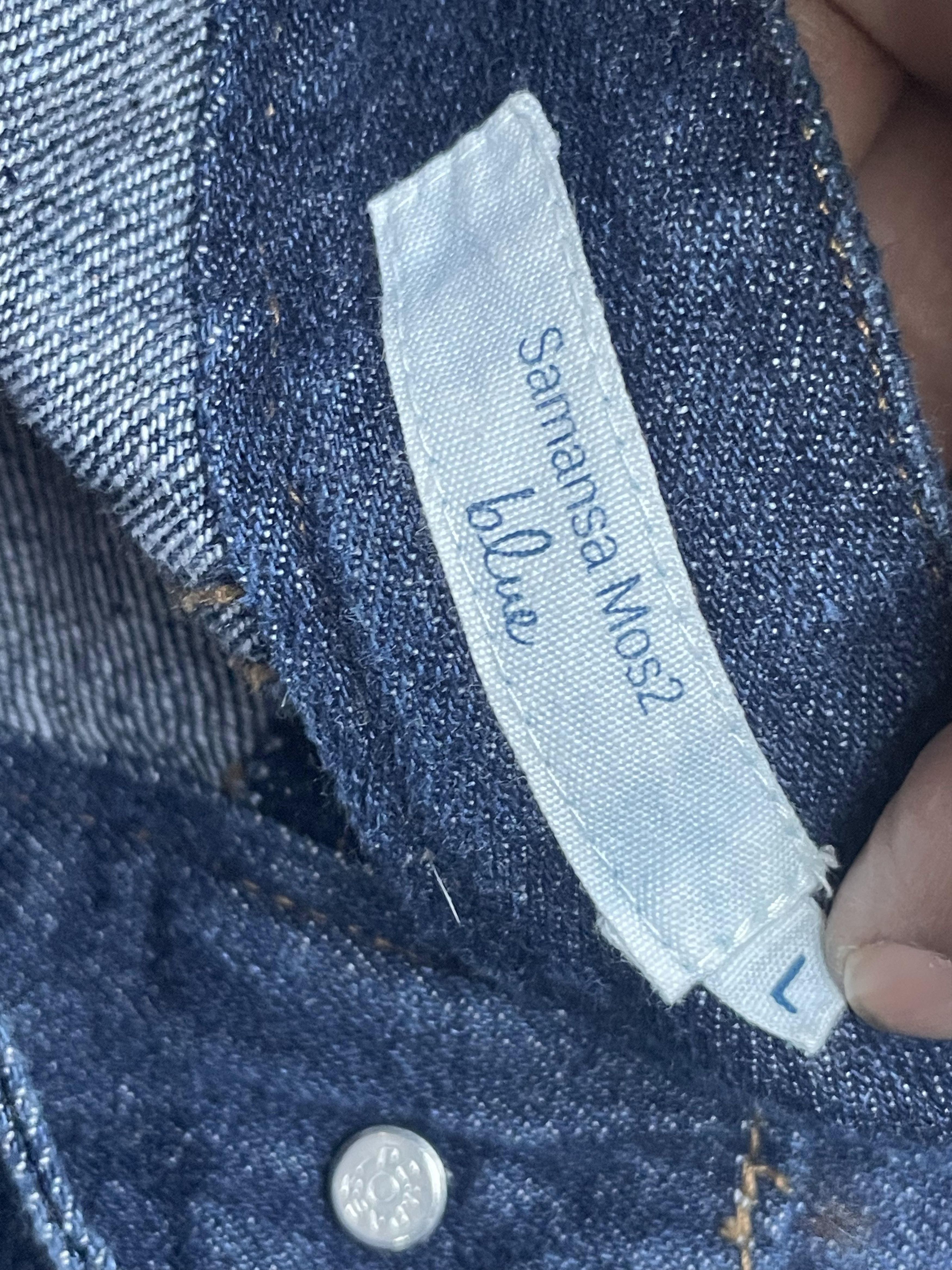 Moss Samansa Mos2 Denim Jumper Size US 36 / EU 52 - 11 Thumbnail