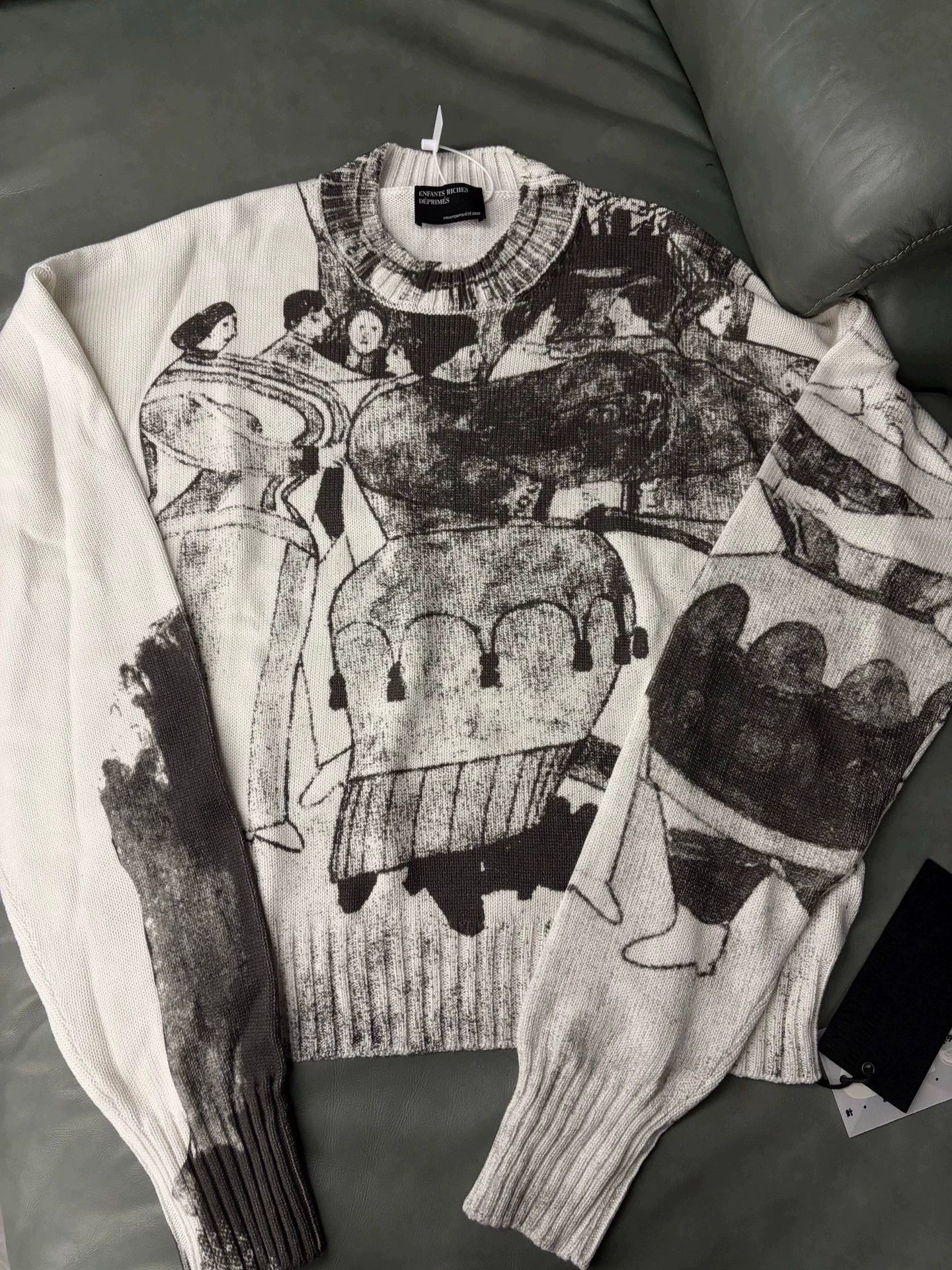 Enfants Riches Deprimes Enfants Riches Deprimes ERD 25SS New Comic Strip Sweater Size US M / EU 48-50 / 2 - 1 Thumbnail